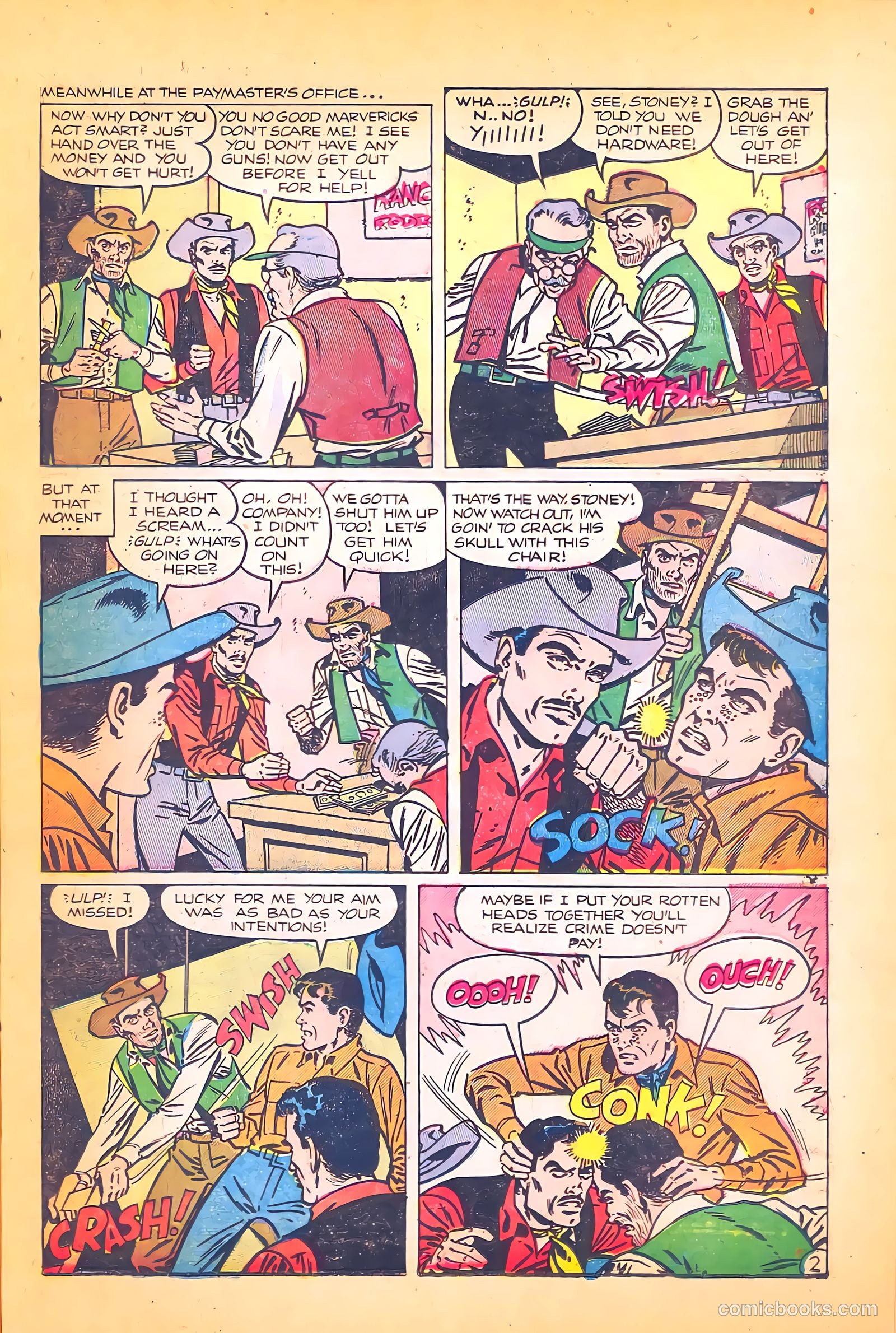 Black Diamond Western #53 (1954) — page 13