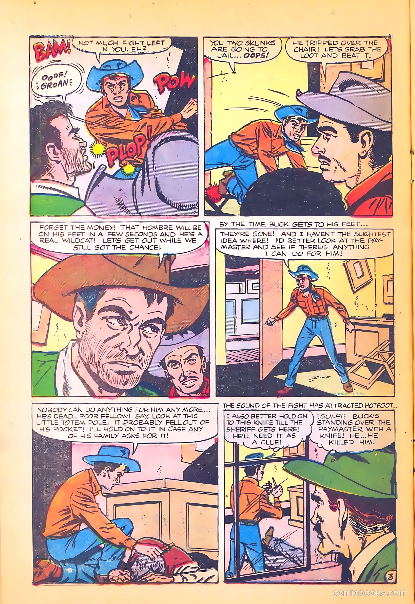 Black Diamond Western #53 (1954) — page 14