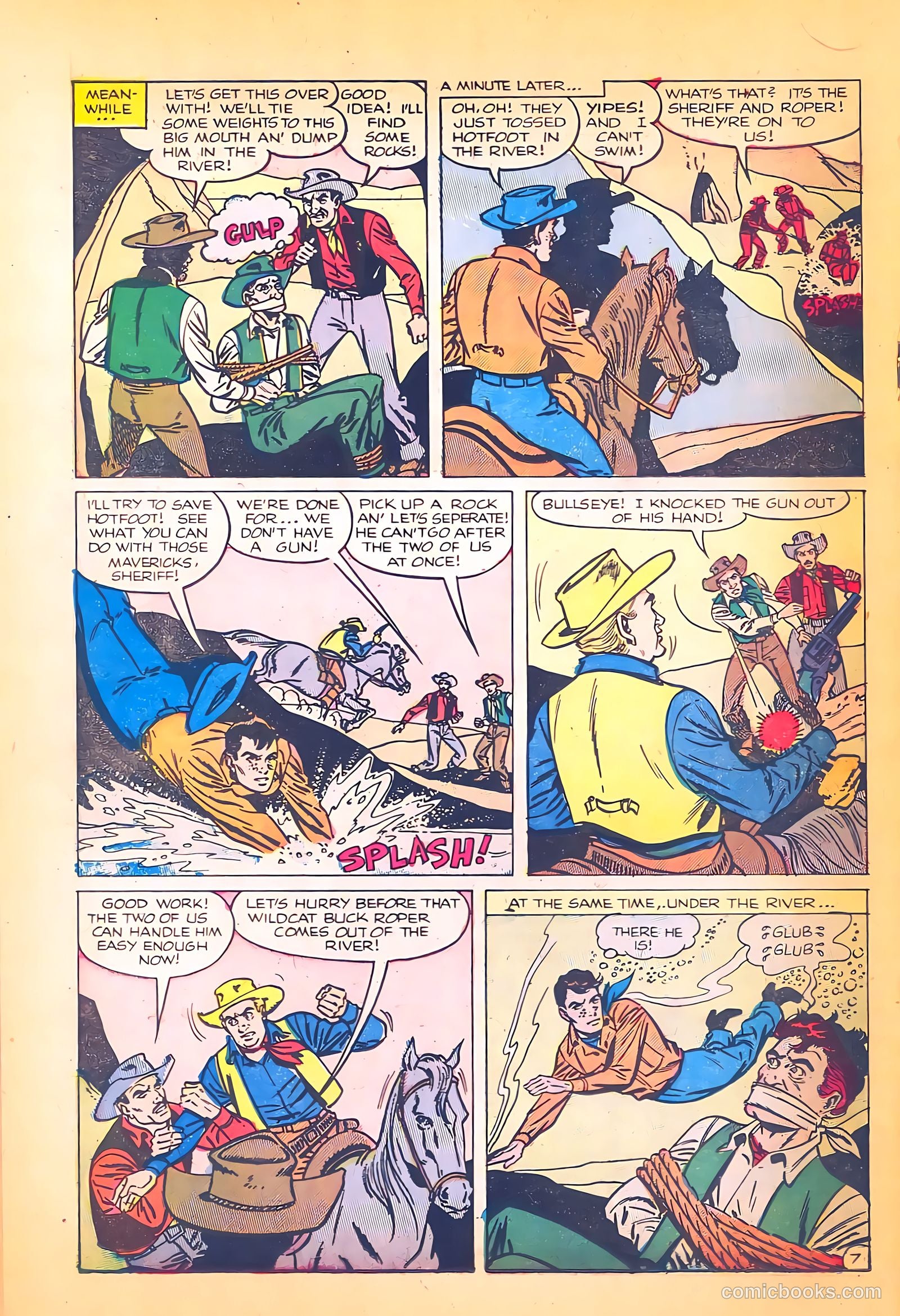 Black Diamond Western #53 (1954) — page 18