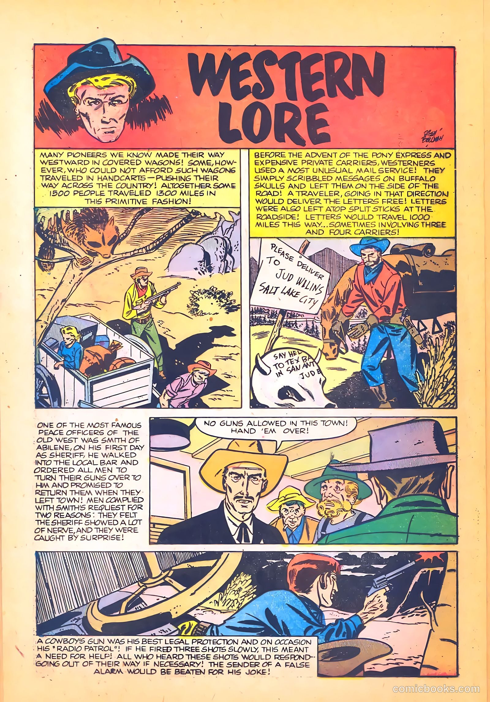 Black Diamond Western #53 (1954) — page 20
