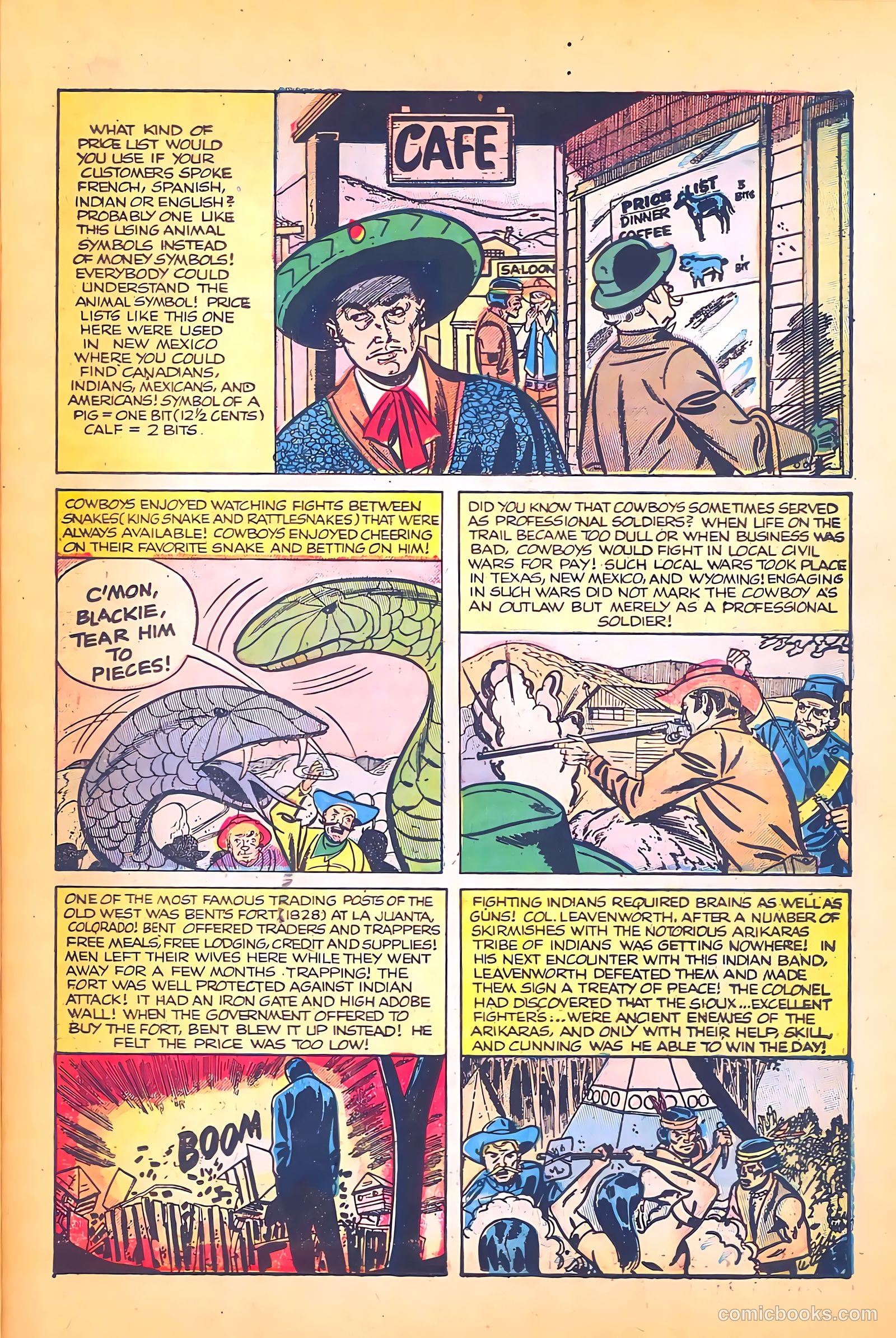 Black Diamond Western #53 (1954) — page 21