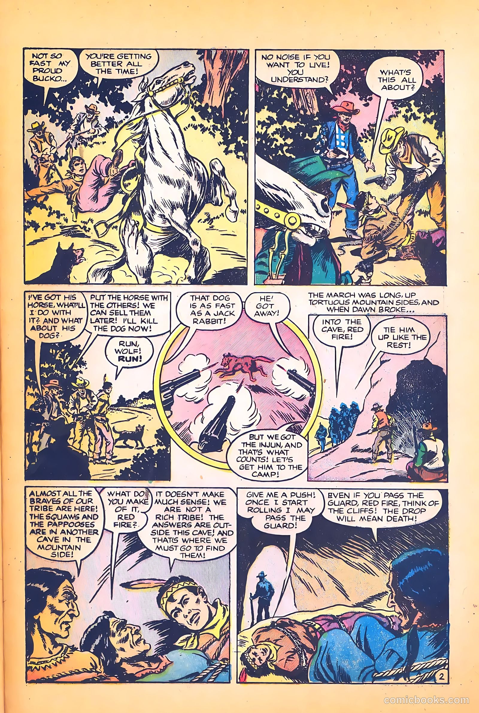 Black Diamond Western #53 (1954) — page 25