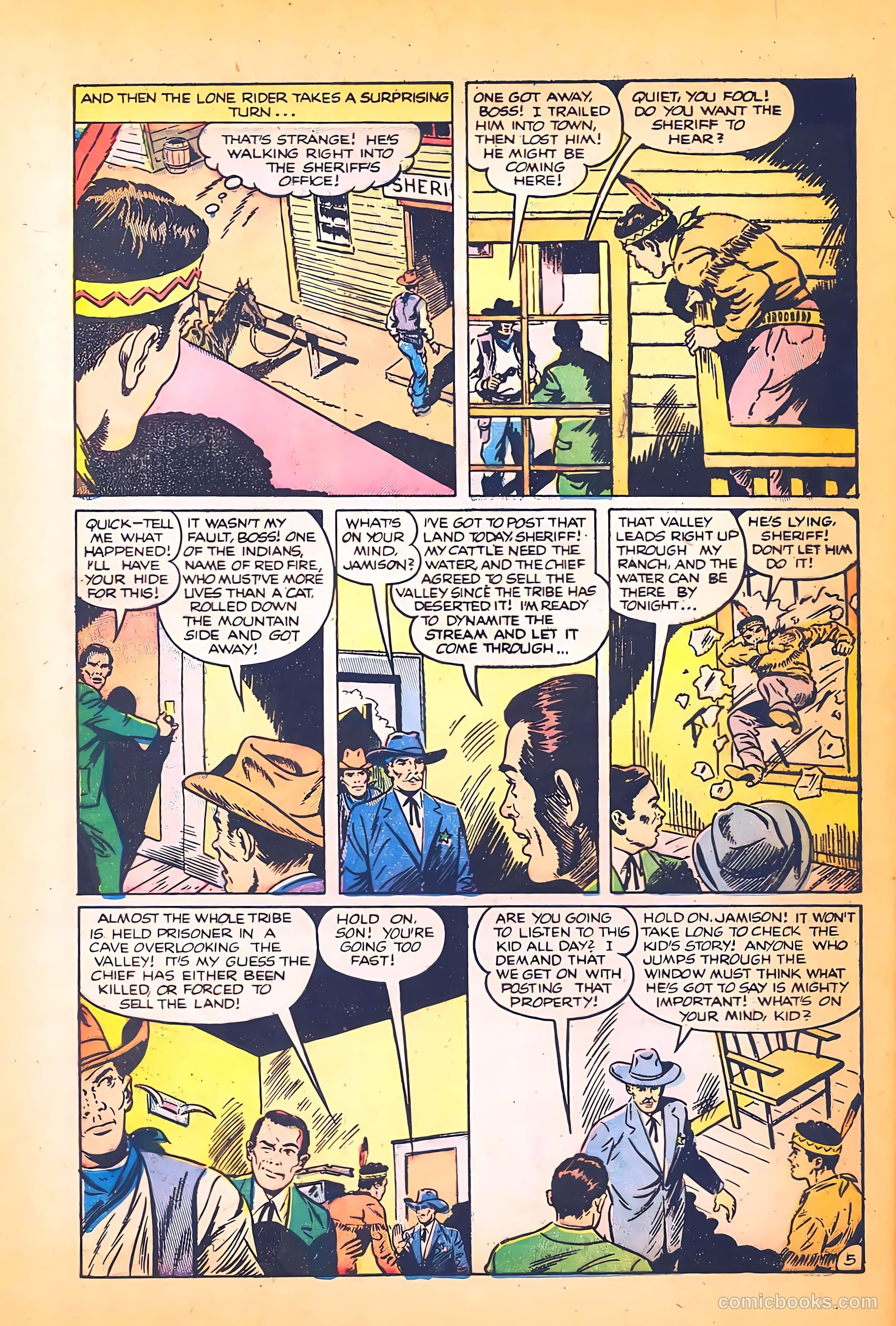 Black Diamond Western #53 (1954) — page 28