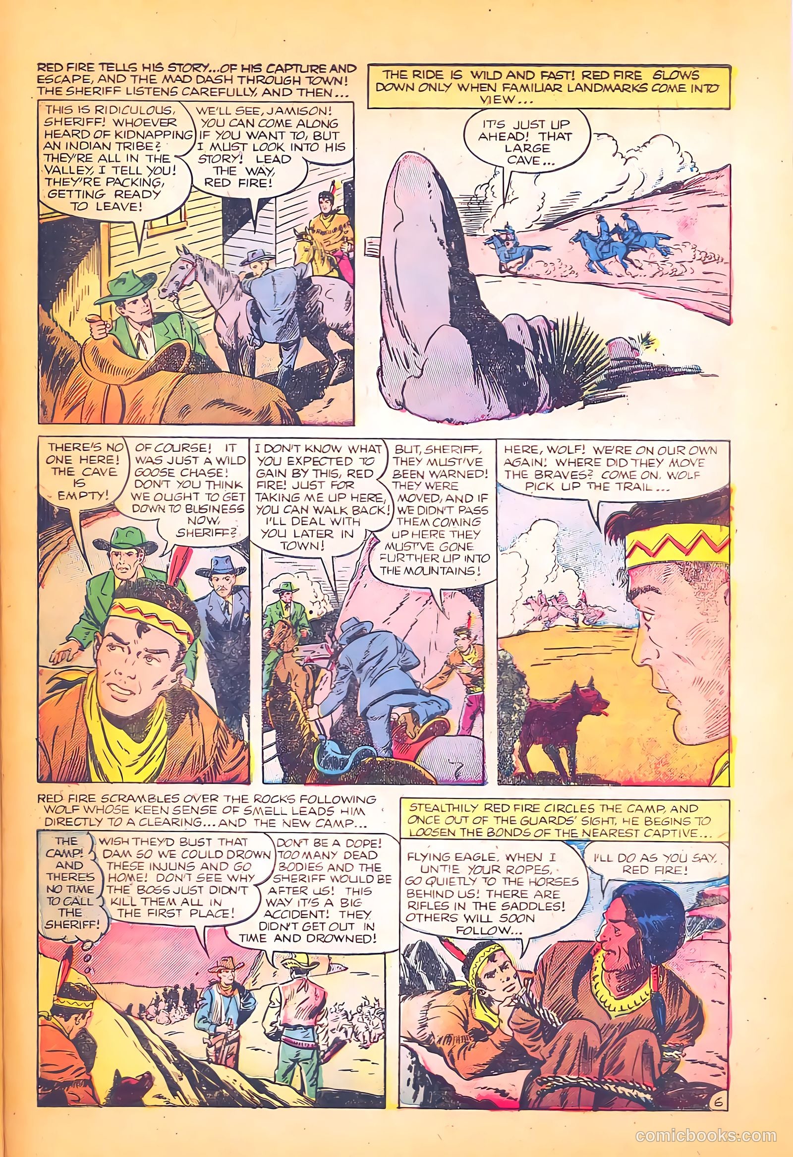 Black Diamond Western #53 (1954) — page 29
