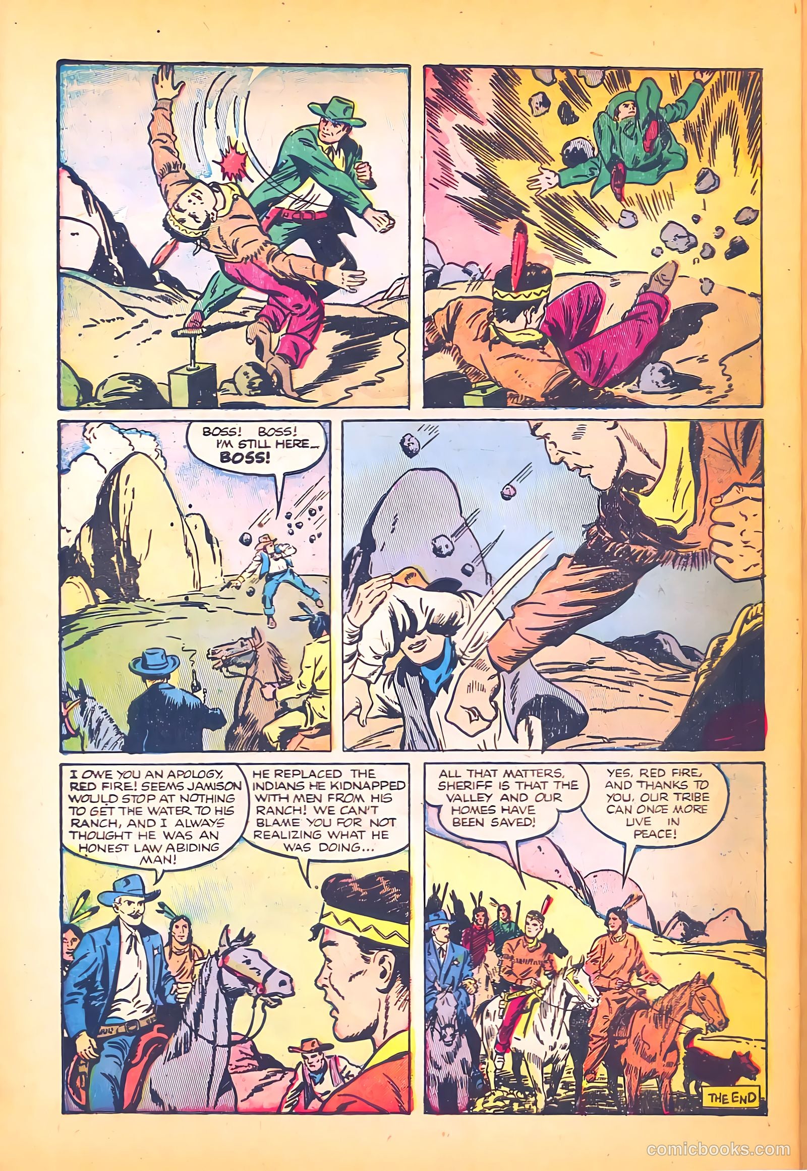 Black Diamond Western #53 (1954) — page 32