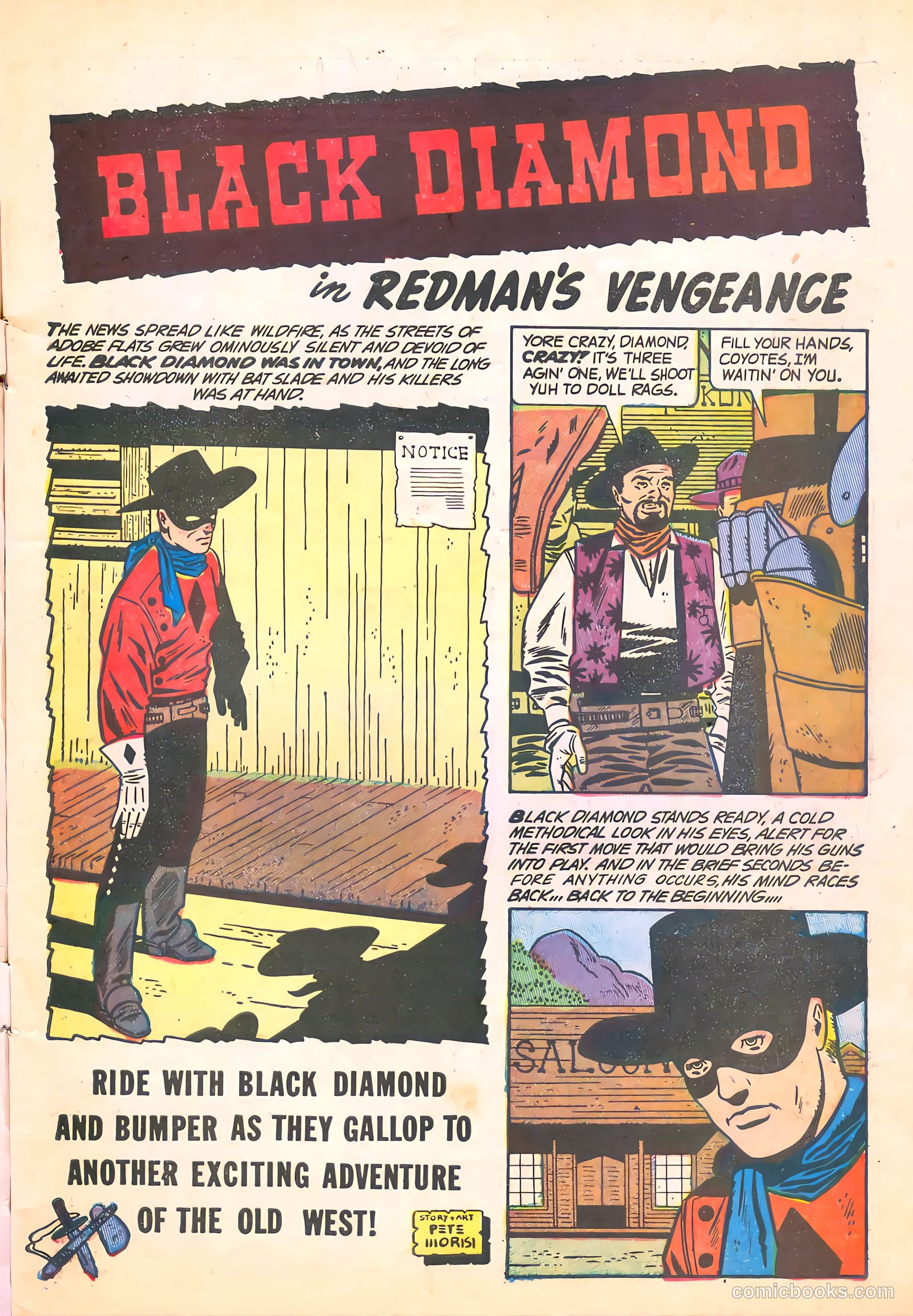 Black Diamond Western #55 (1955) — page 3