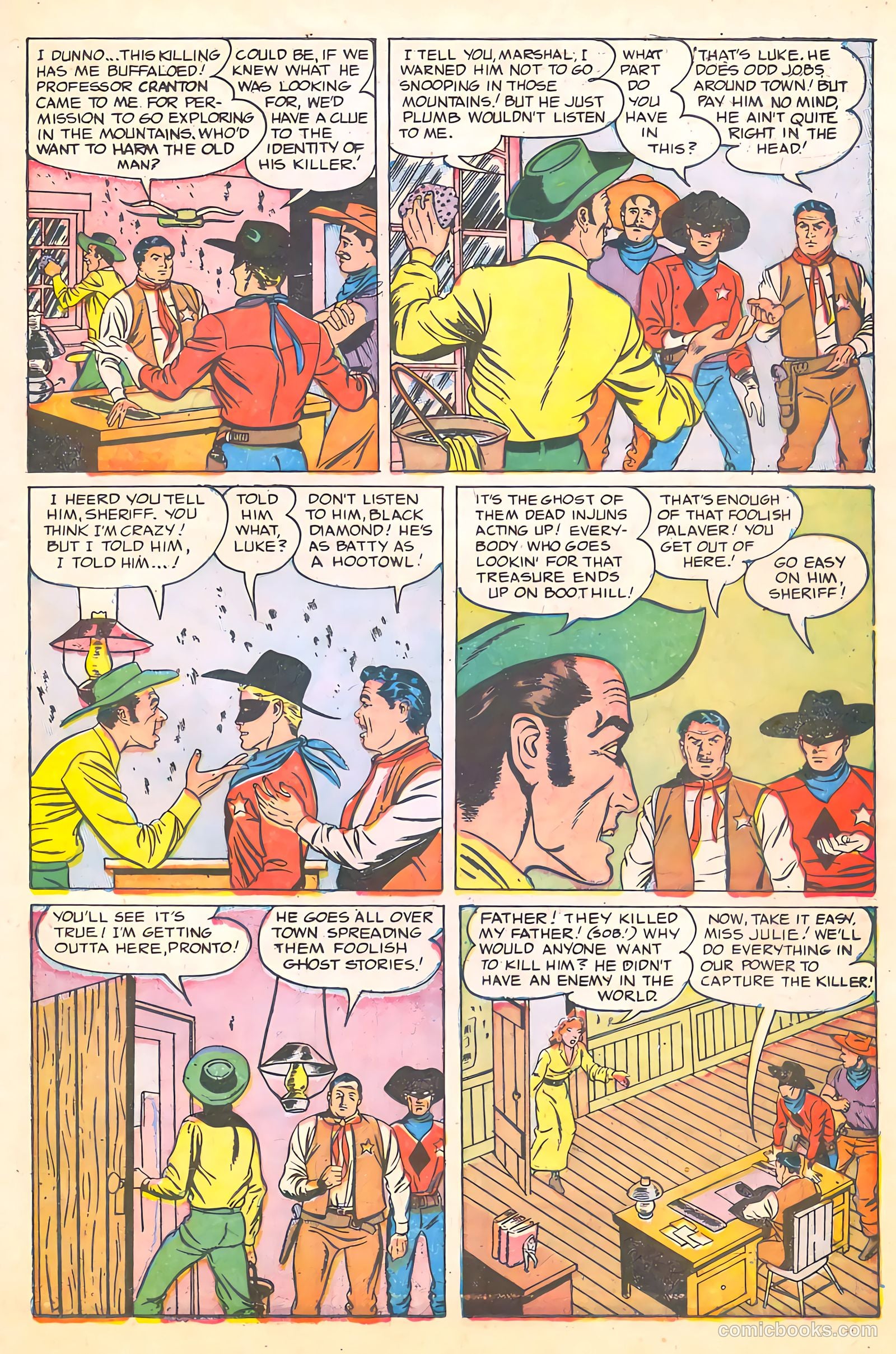 Black Diamond Western #55 (1955) — page 11