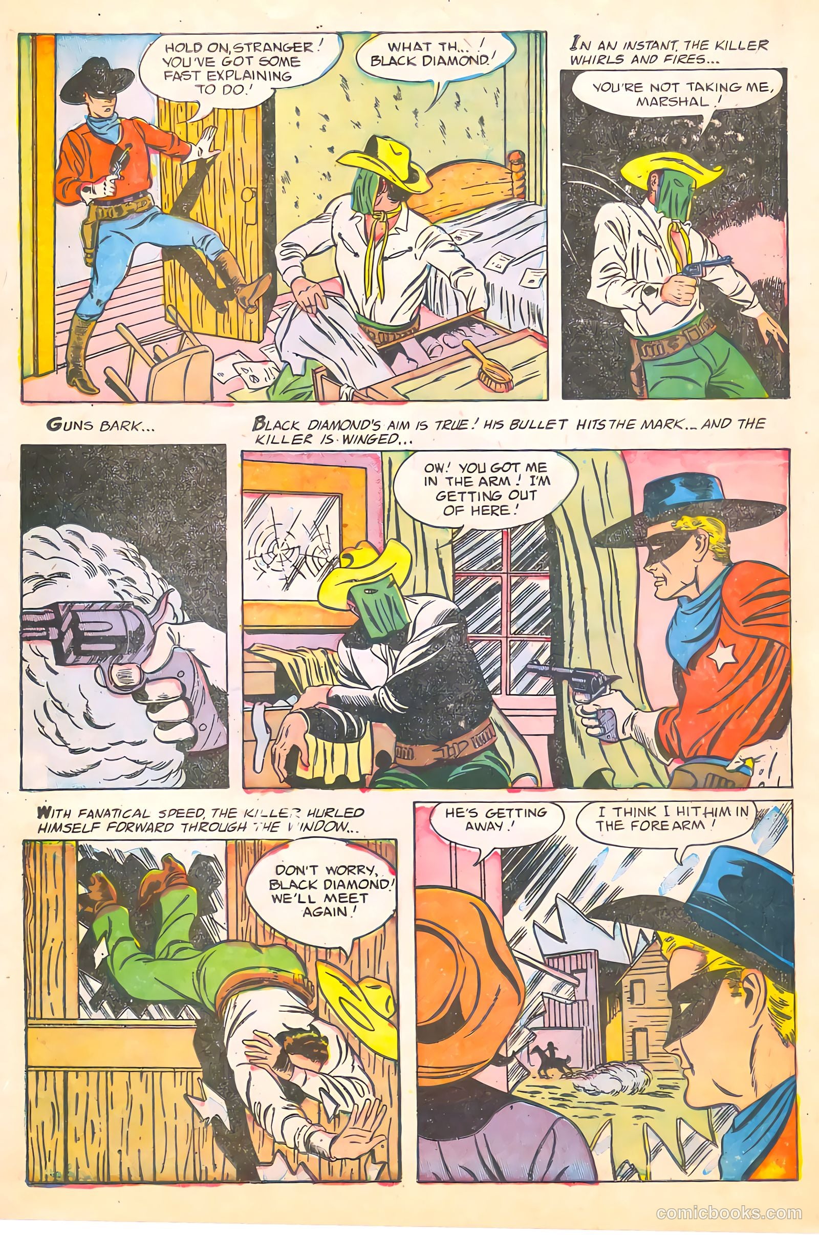 Black Diamond Western #55 (1955) — page 13