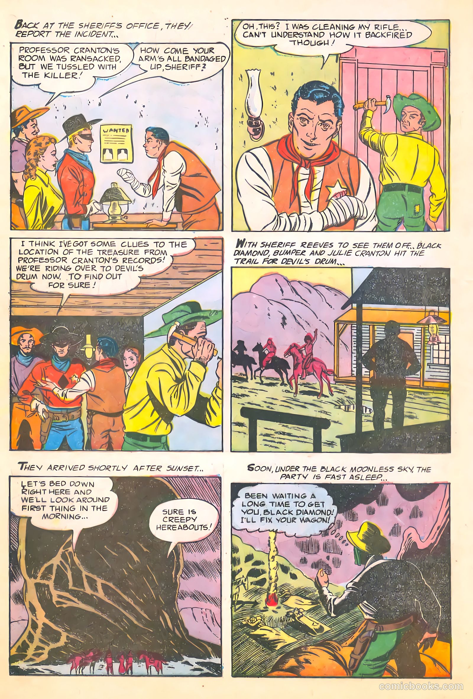 Black Diamond Western #55 (1955) — page 14