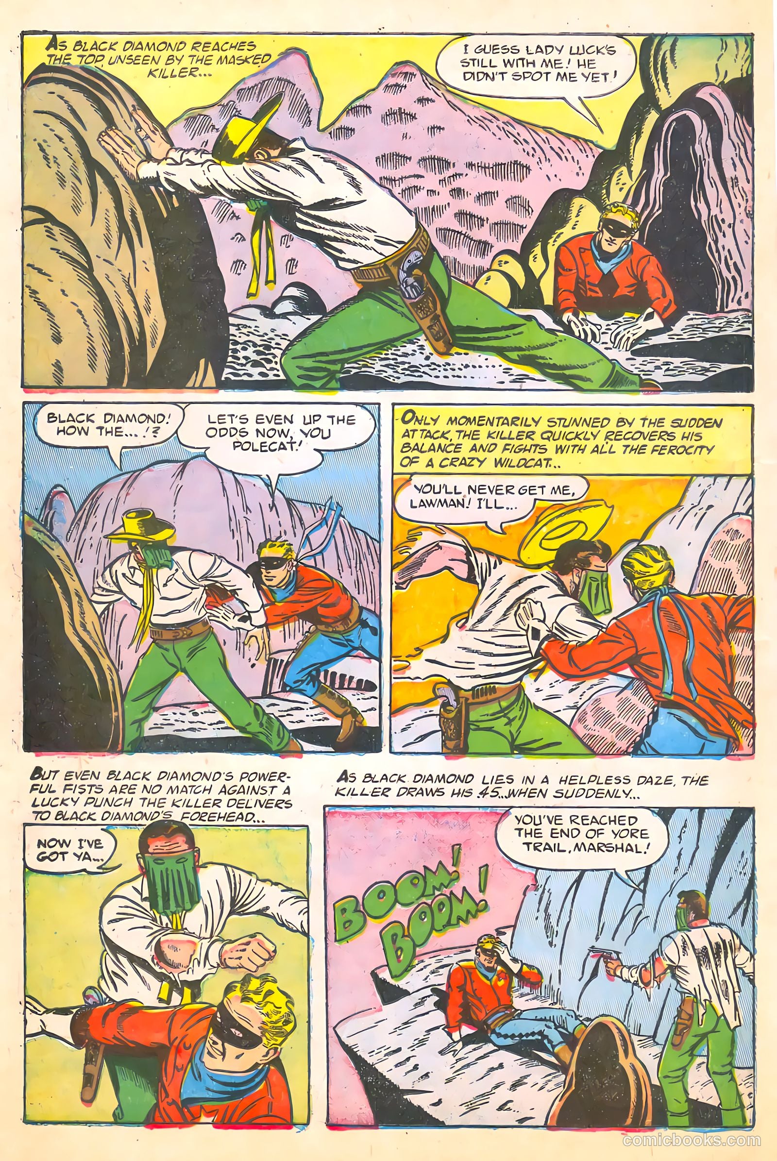 Black Diamond Western #55 (1955) — page 16
