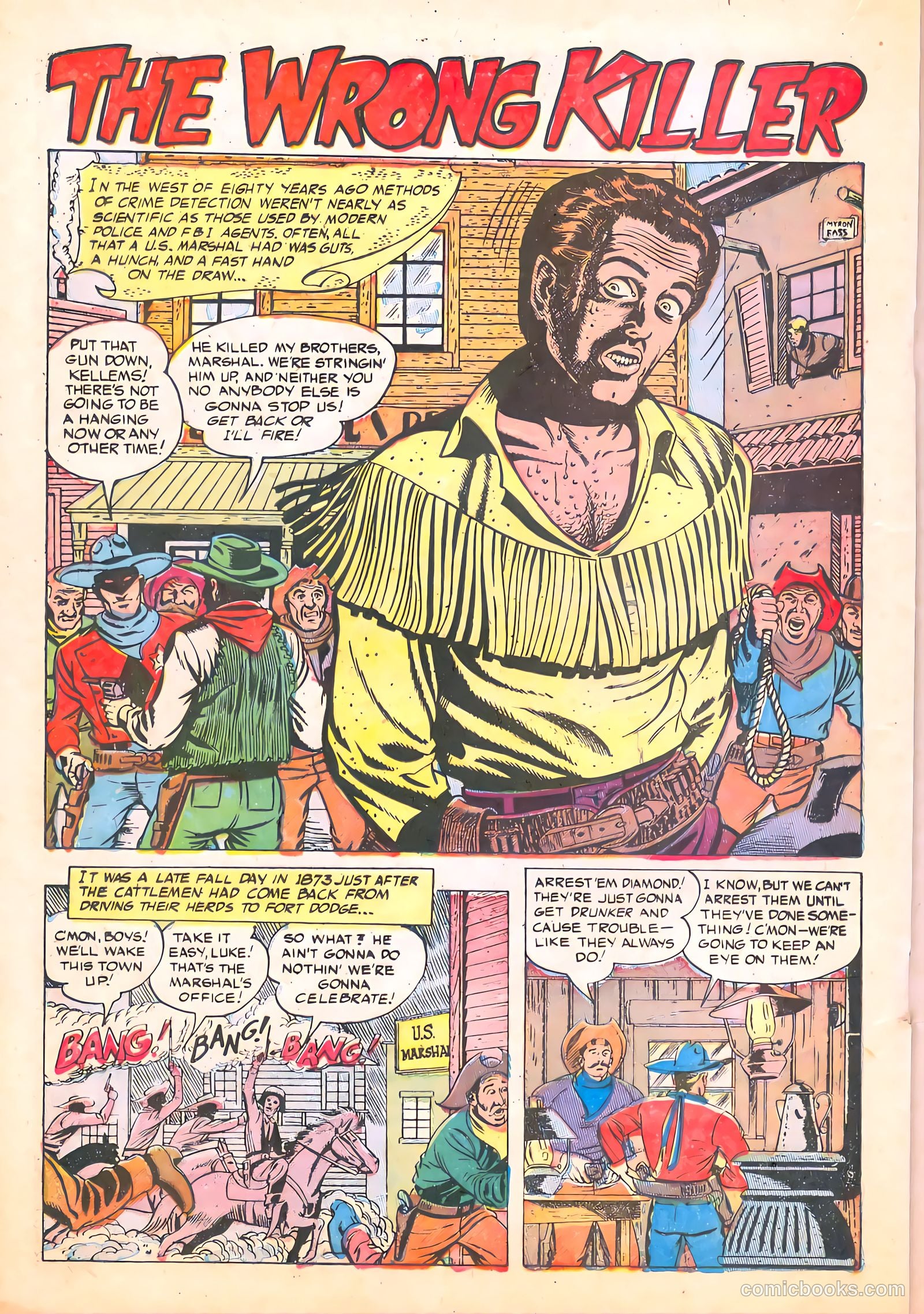 Black Diamond Western #55 (1955) — page 20