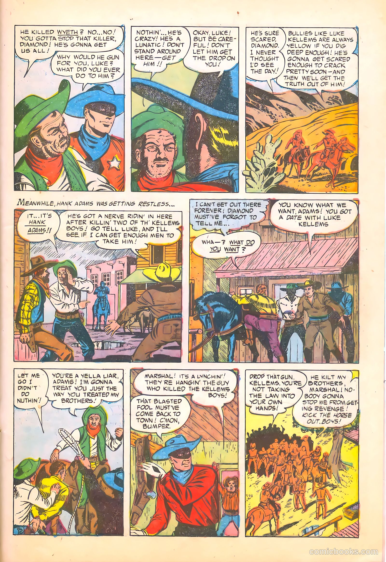 Black Diamond Western #55 (1955) — page 23