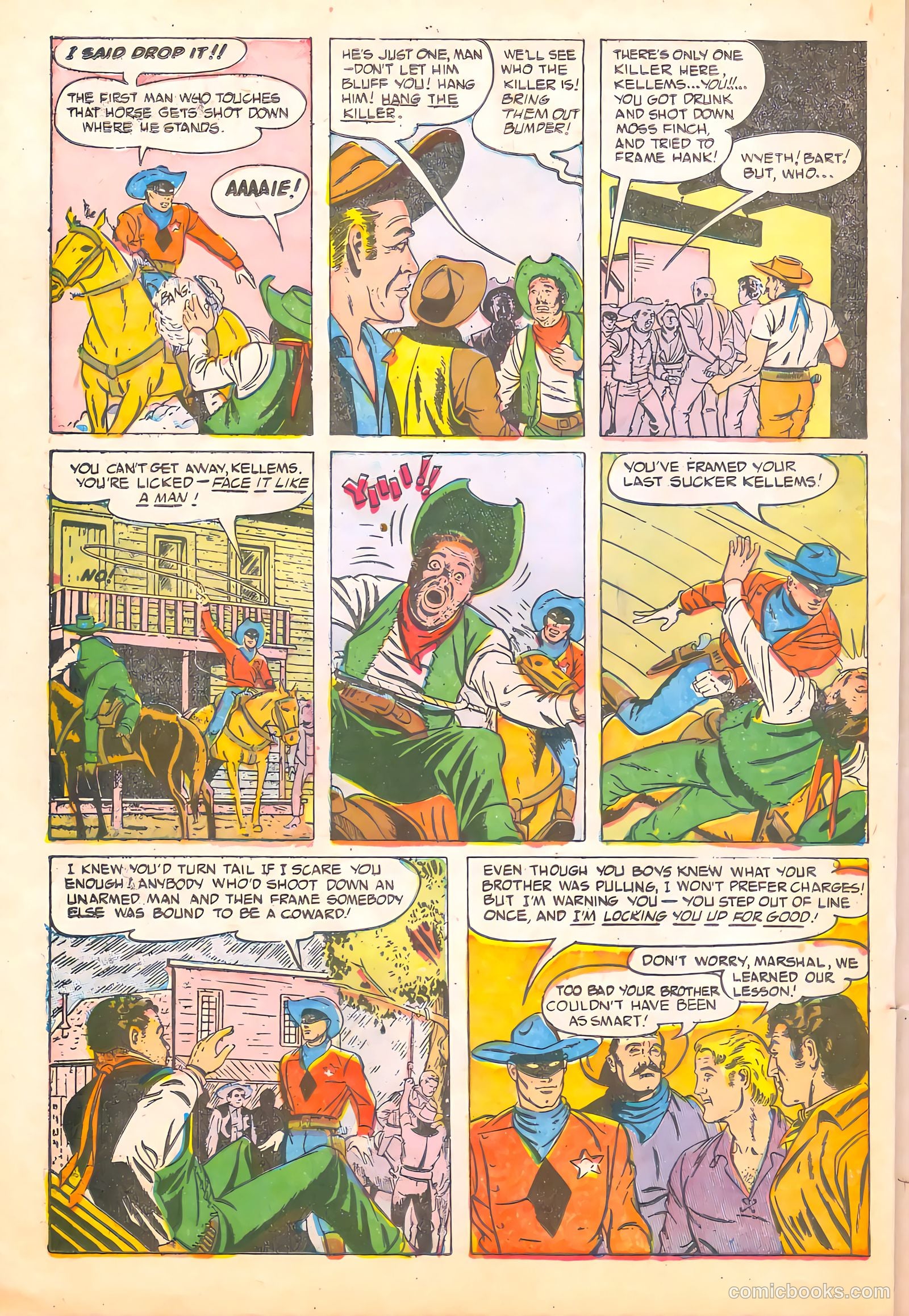 Black Diamond Western #55 (1955) — page 24