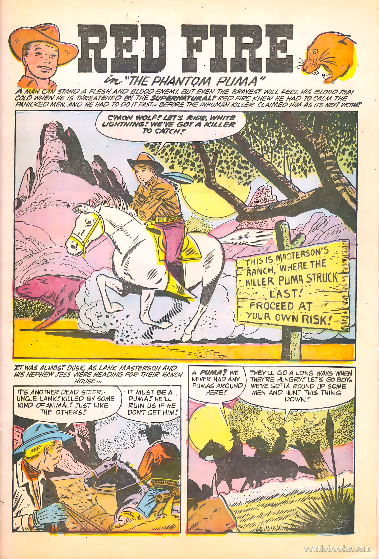 Black Diamond Western #55 (1955) — page 25