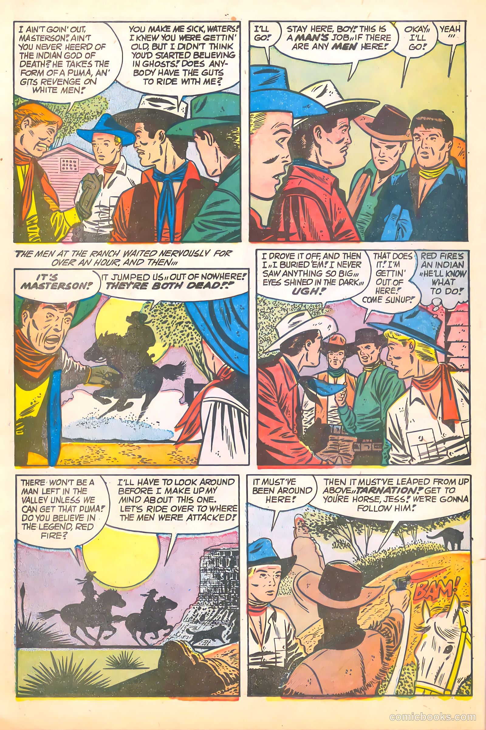 Black Diamond Western #55 (1955) — page 26