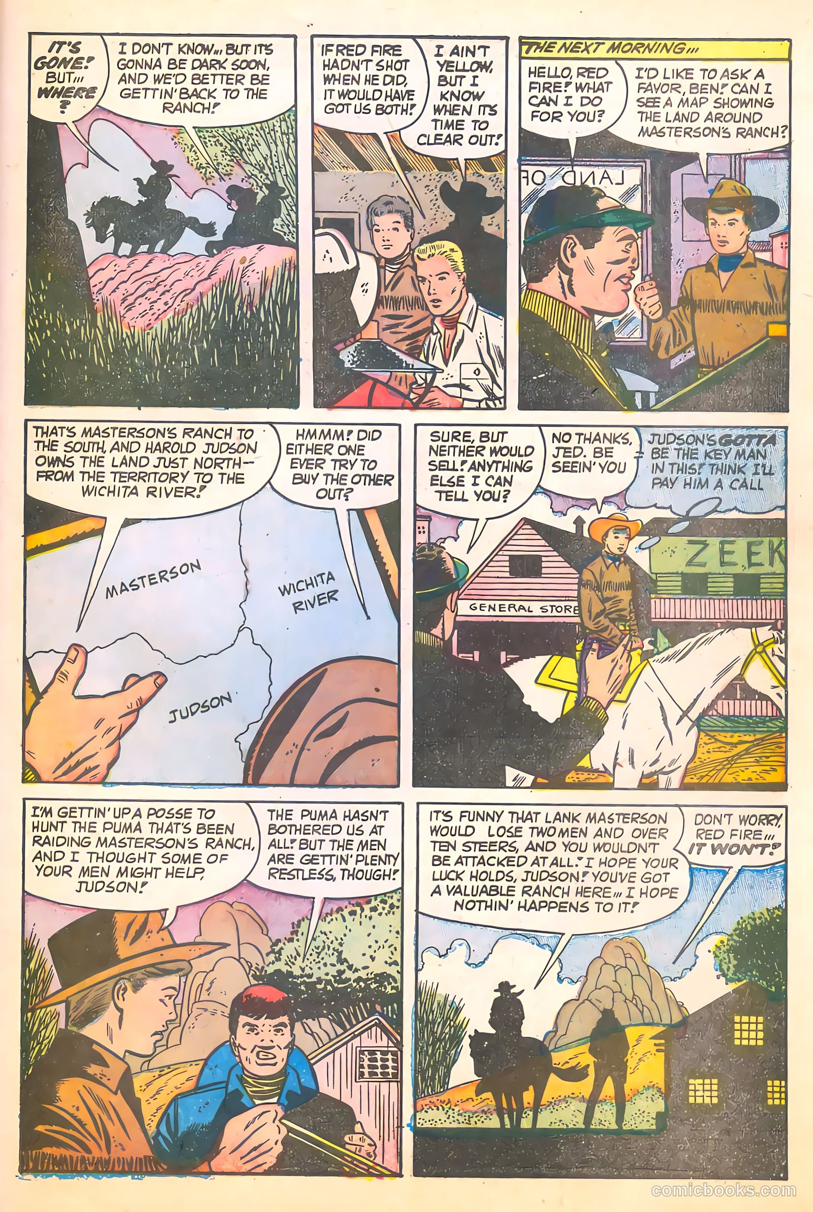 Black Diamond Western #55 (1955) — page 27