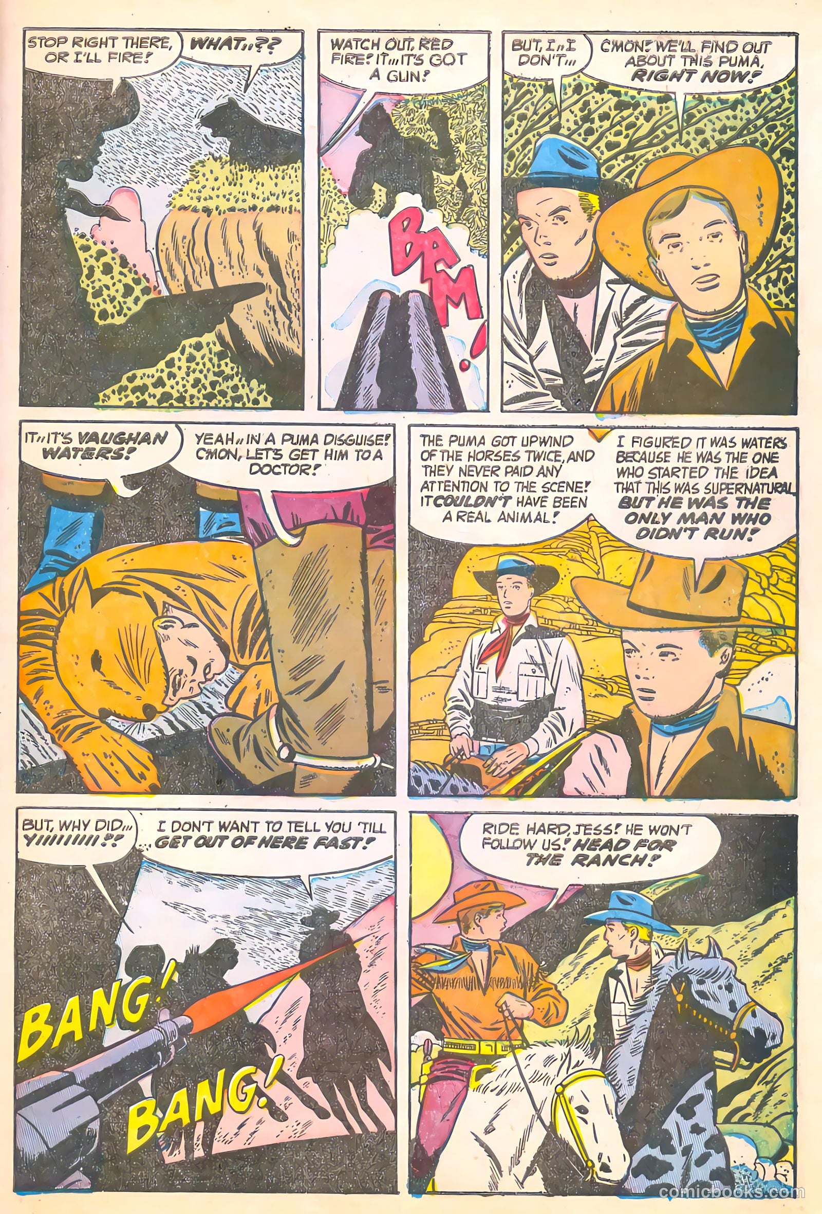 Black Diamond Western #55 (1955) — page 29