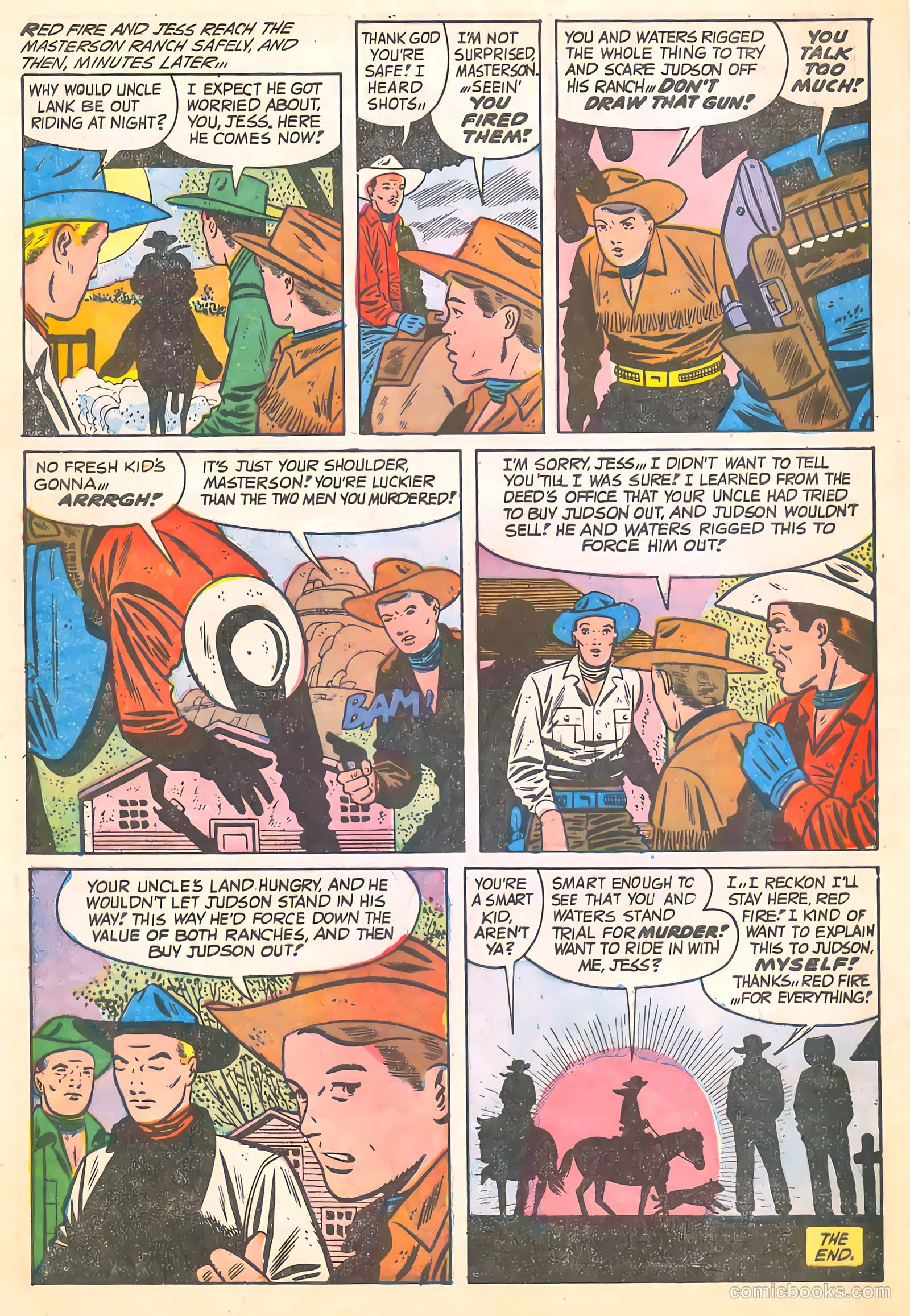 Black Diamond Western #55 (1955) — page 30