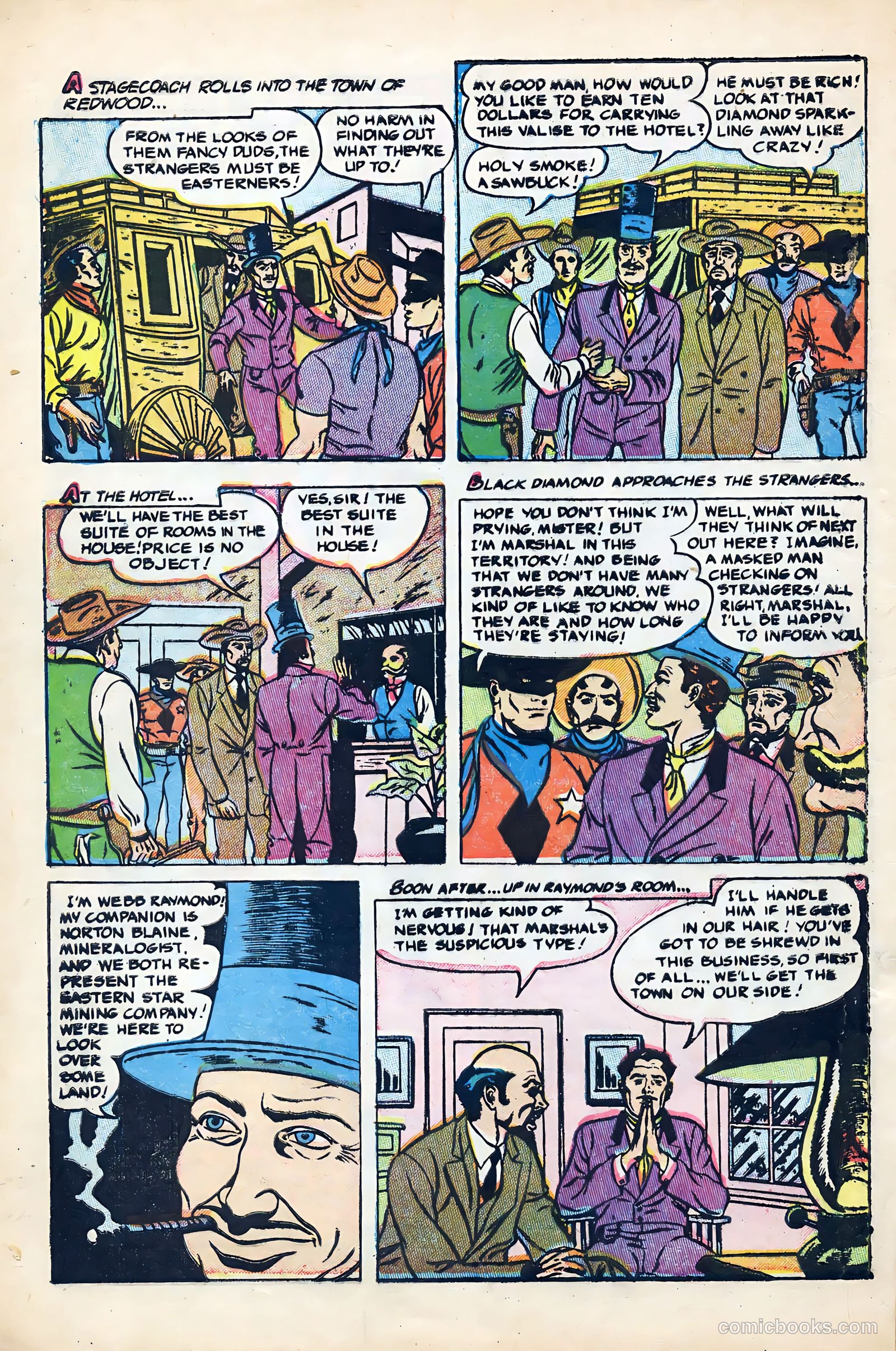 Black Diamond Western #56 (1955) — page 4