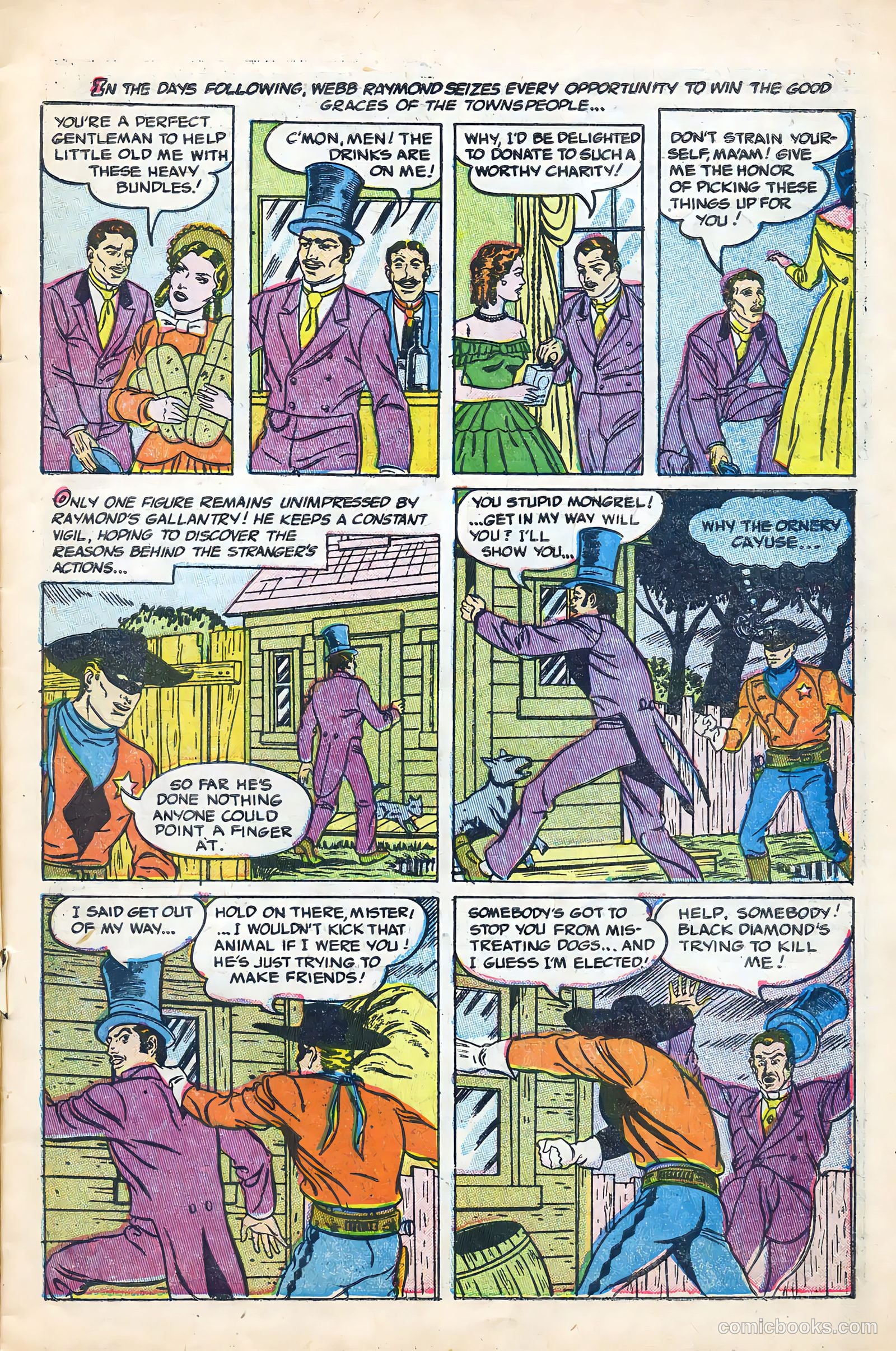 Black Diamond Western #56 (1955) — page 5