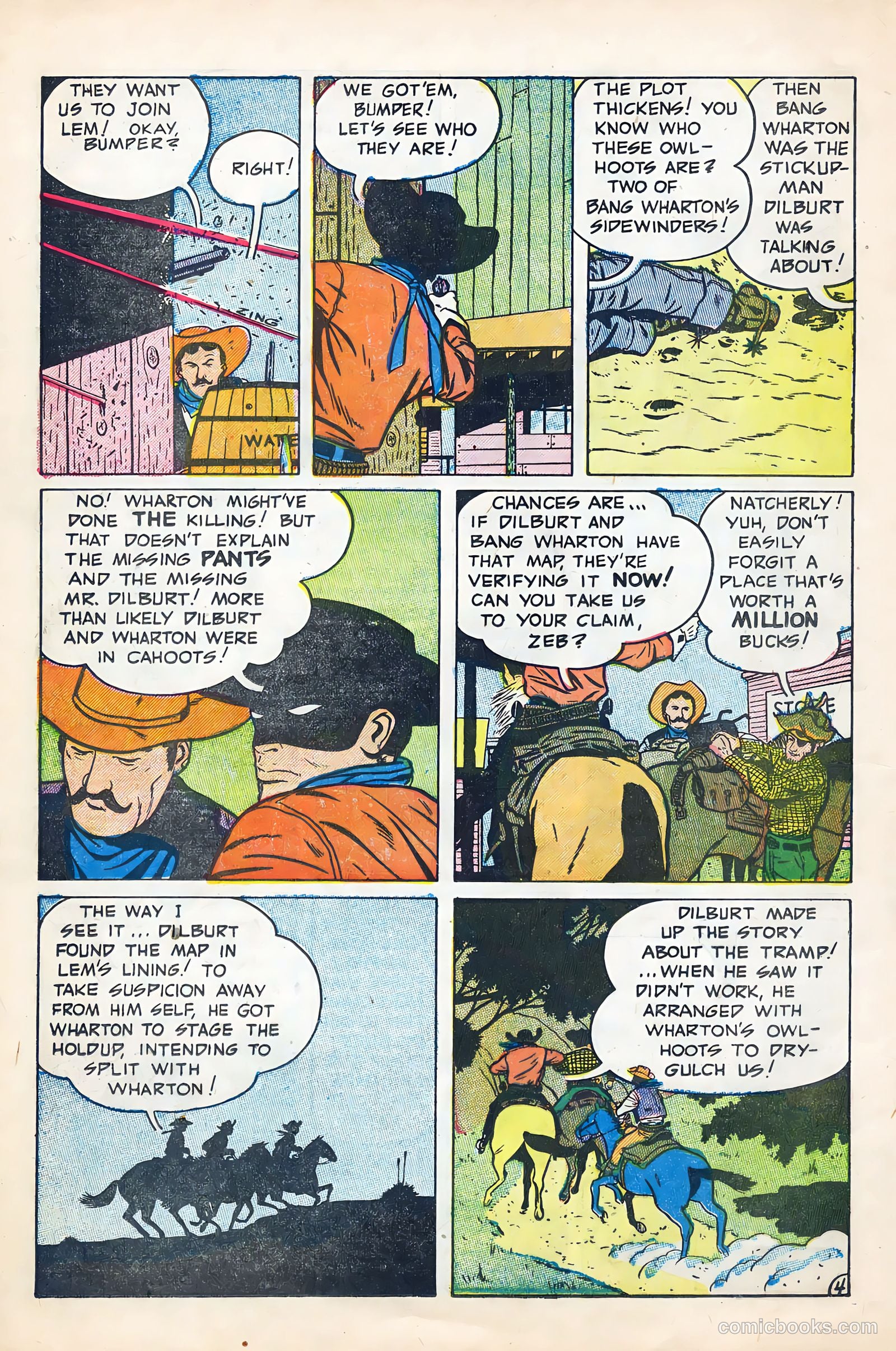 Black Diamond Western #56 (1955) — page 14