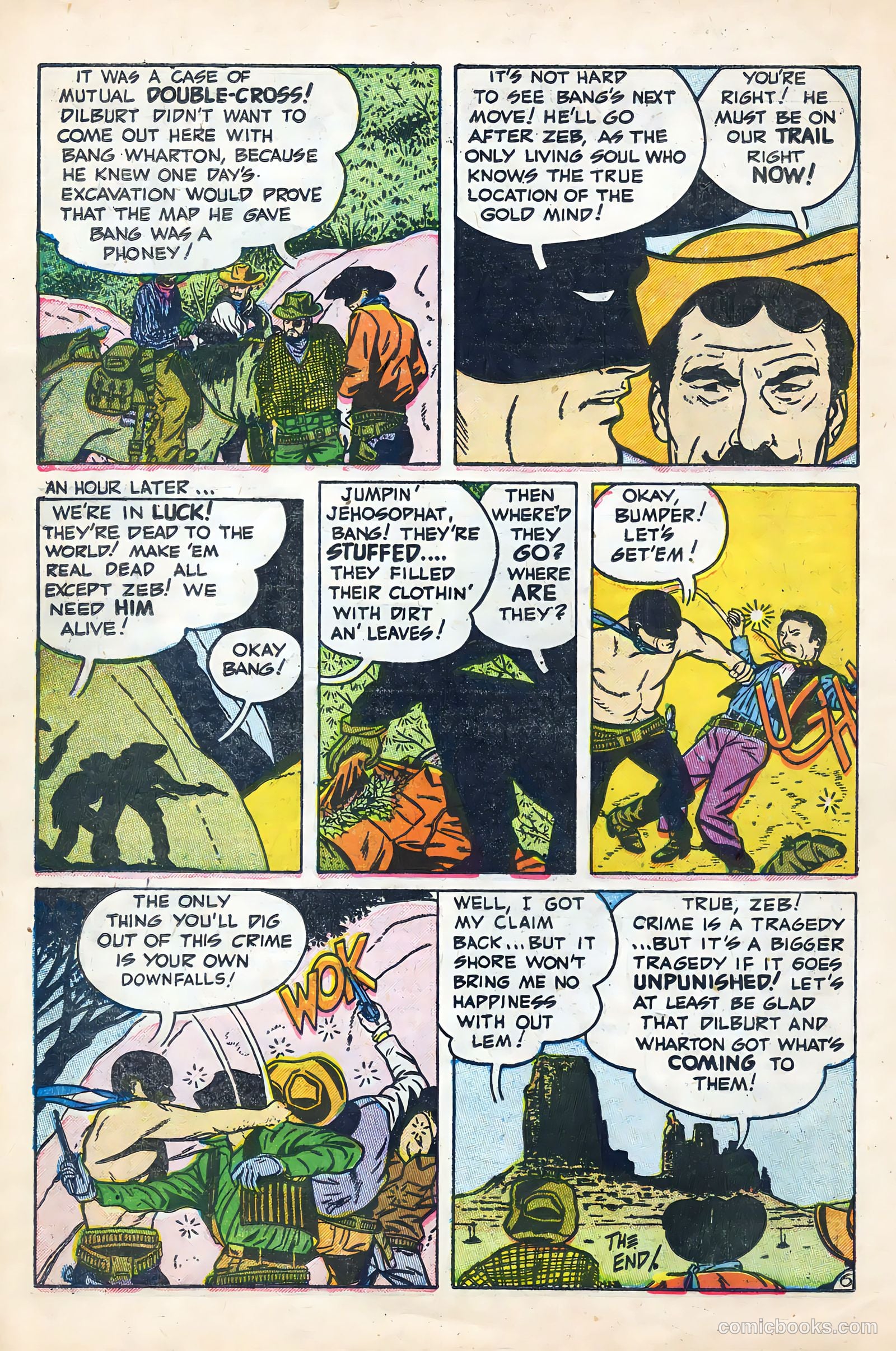 Black Diamond Western #56 (1955) — page 16