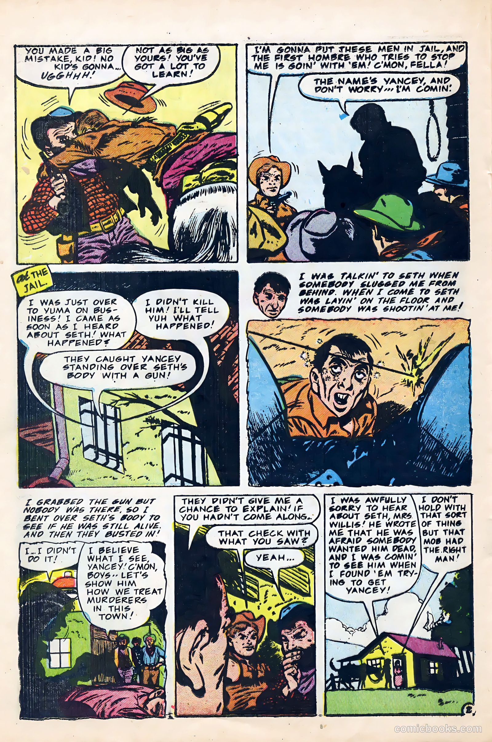 Black Diamond Western #56 (1955) — page 20