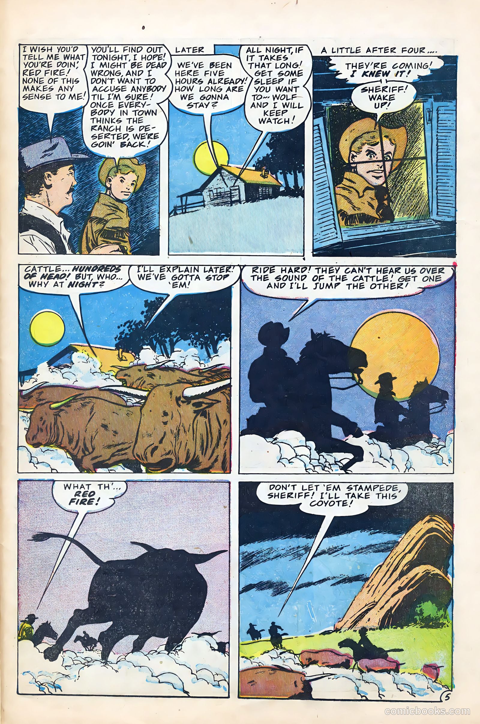 Black Diamond Western #56 (1955) — page 23