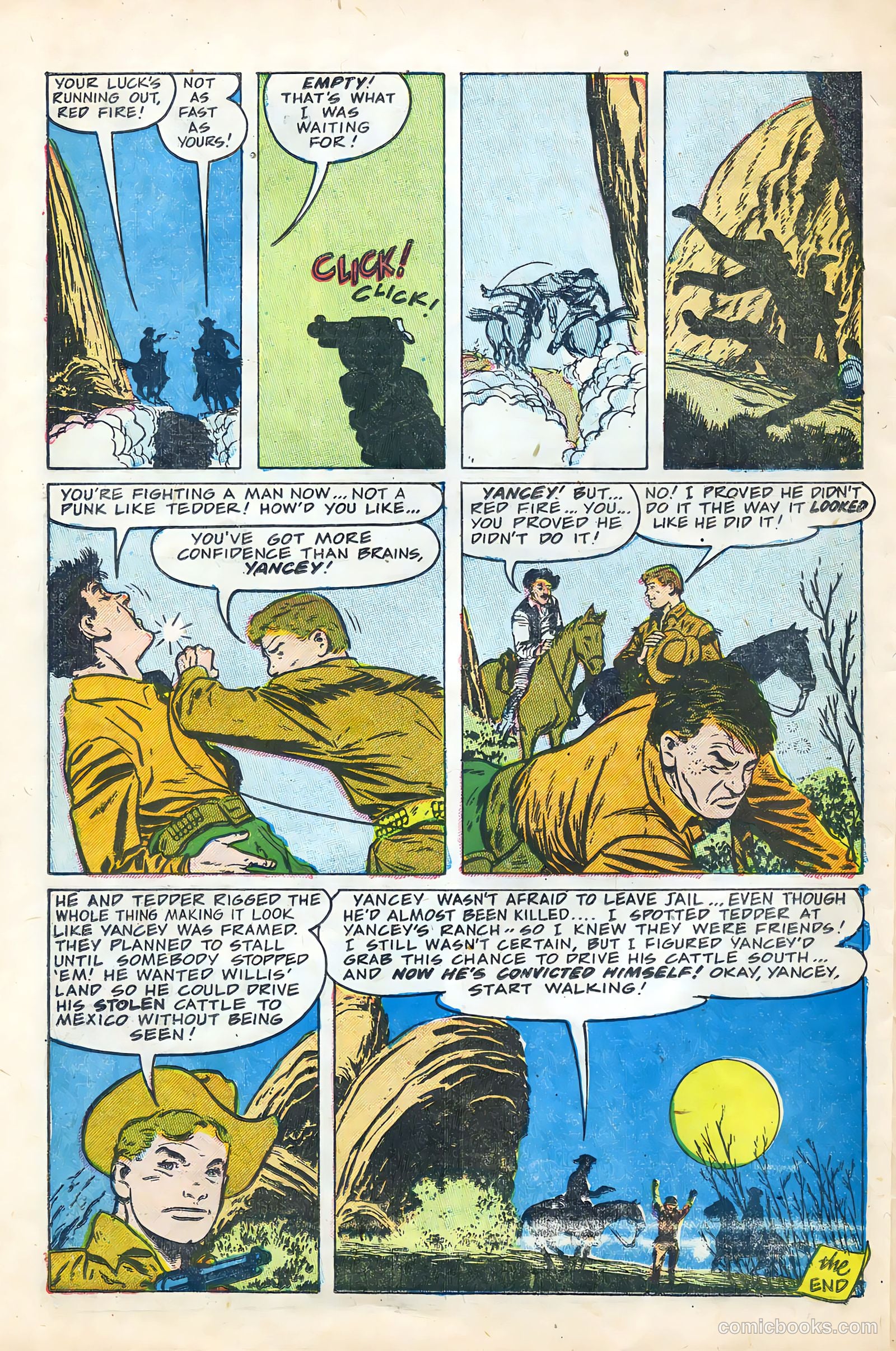 Black Diamond Western #56 (1955) — page 24