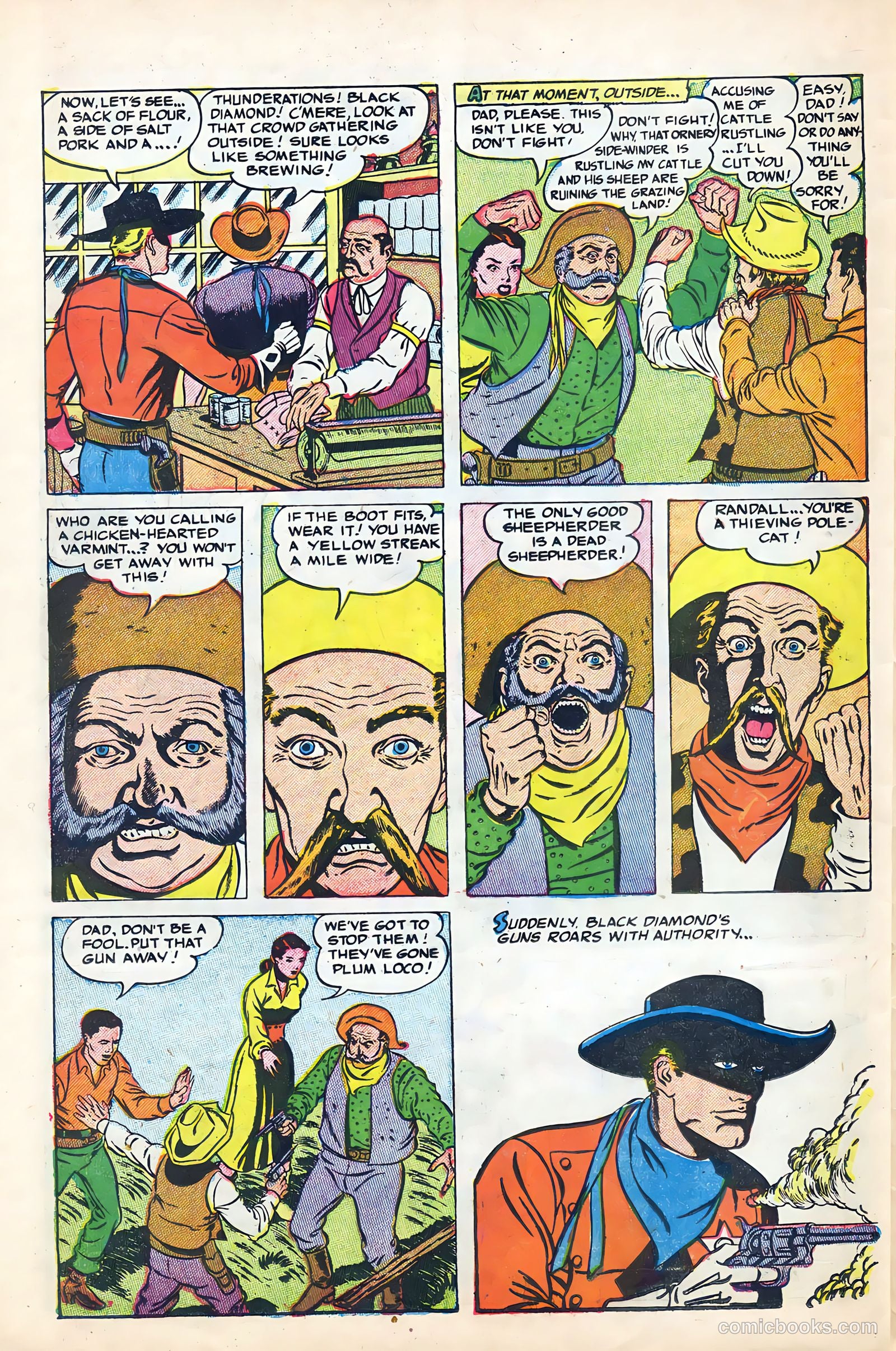 Black Diamond Western #56 (1955) — page 26