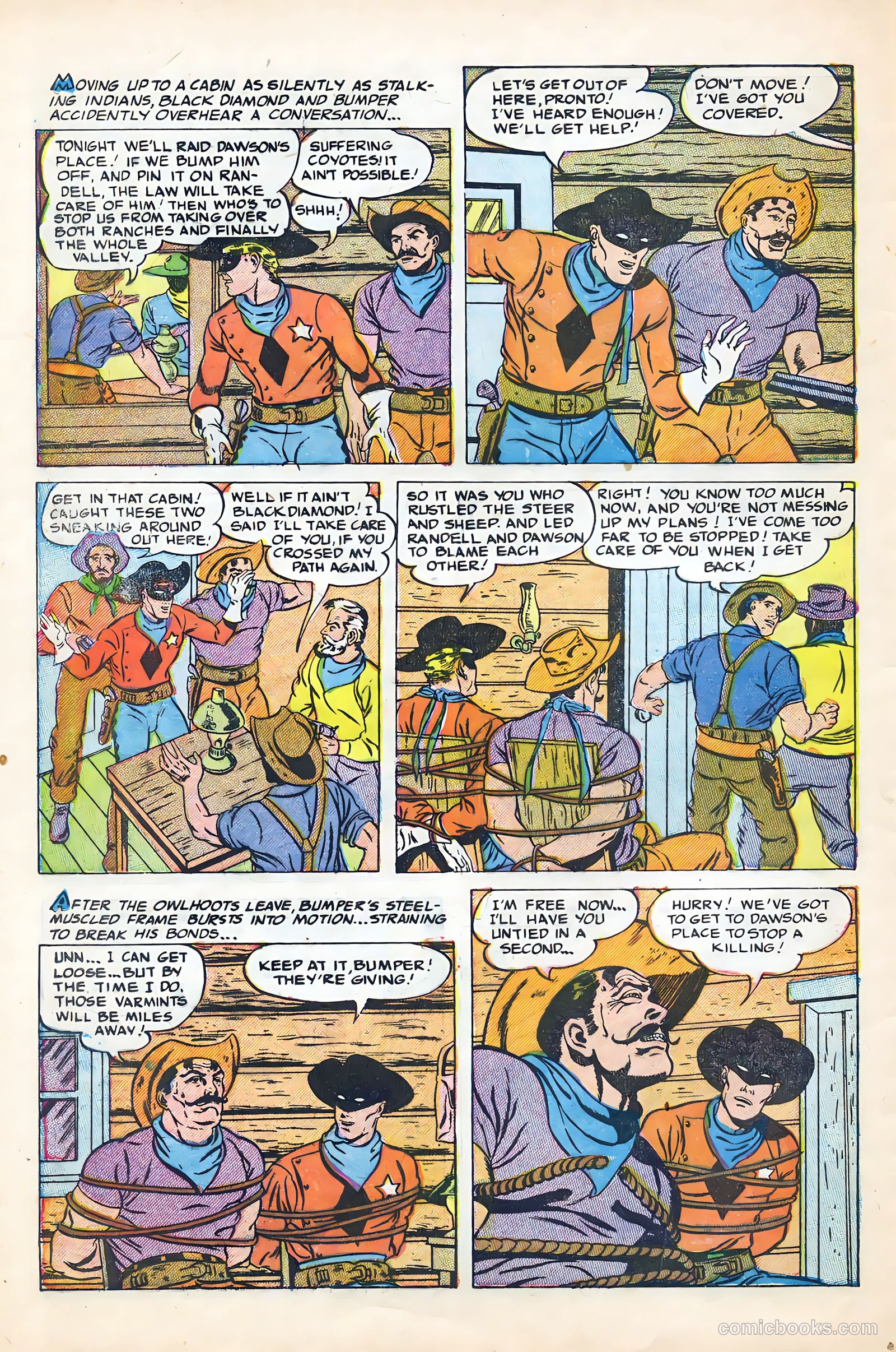 Black Diamond Western #56 (1955) — page 30