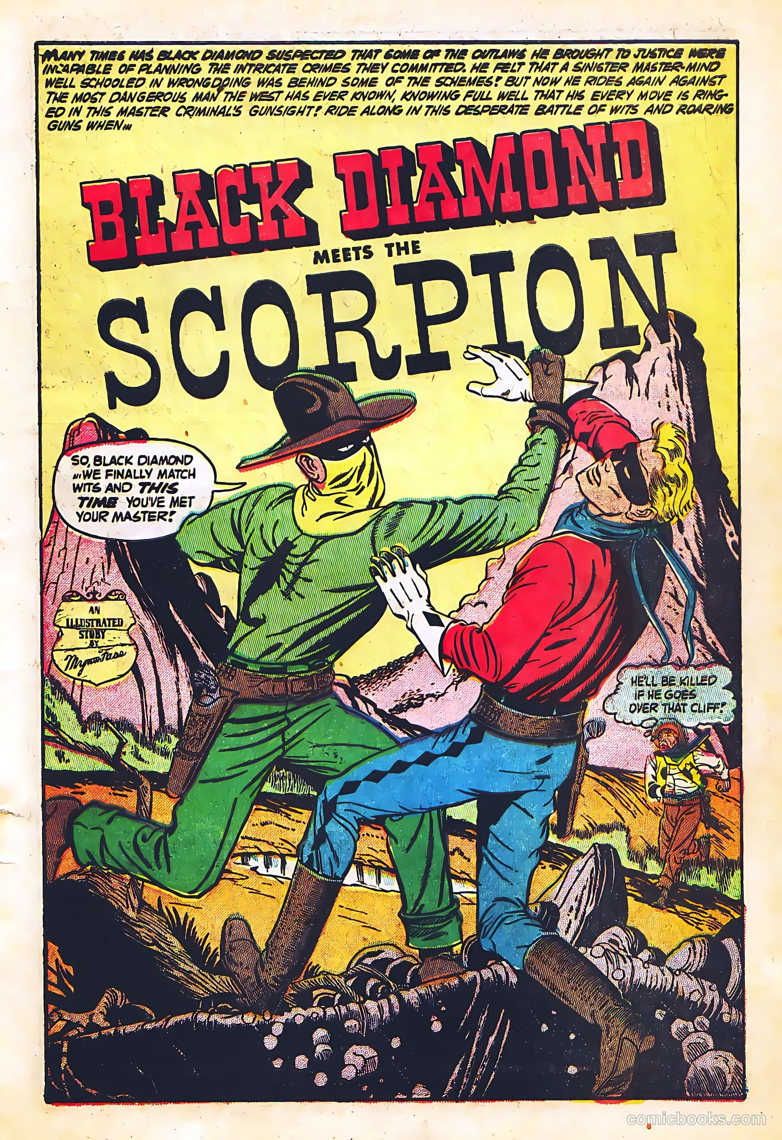 Black Diamond Western #57 (1955) — page 3