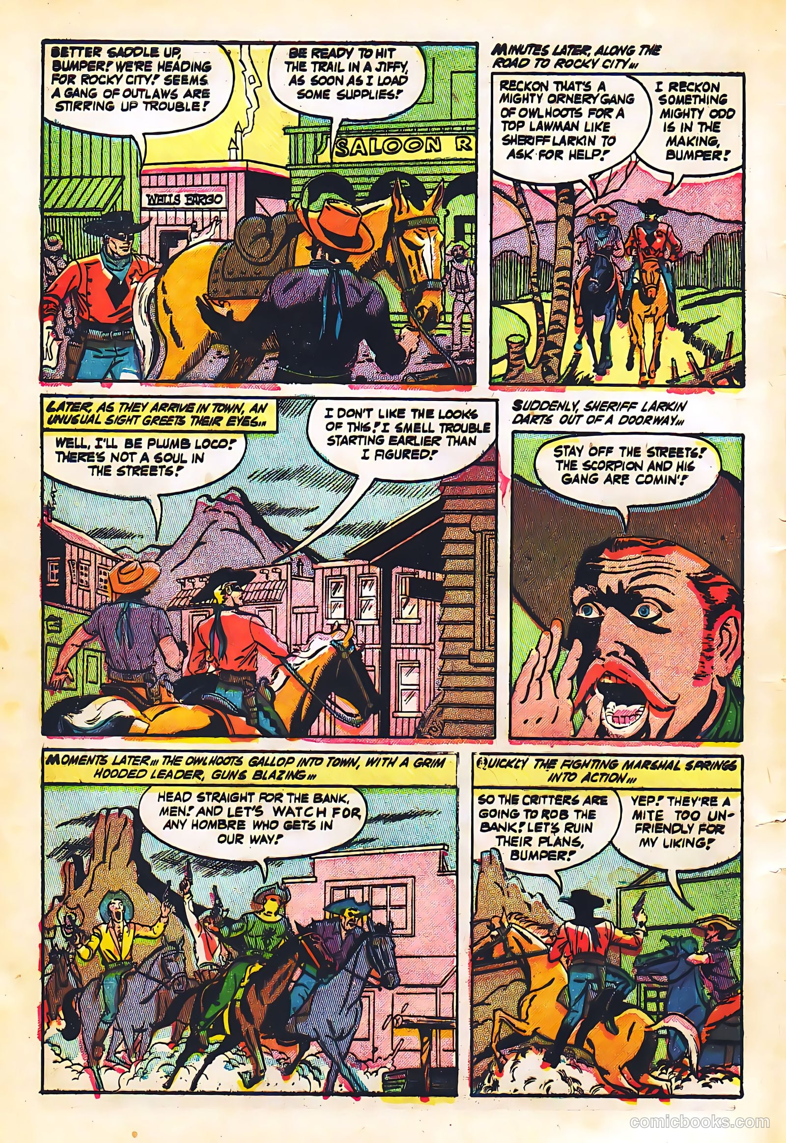 Black Diamond Western #57 (1955) — page 4
