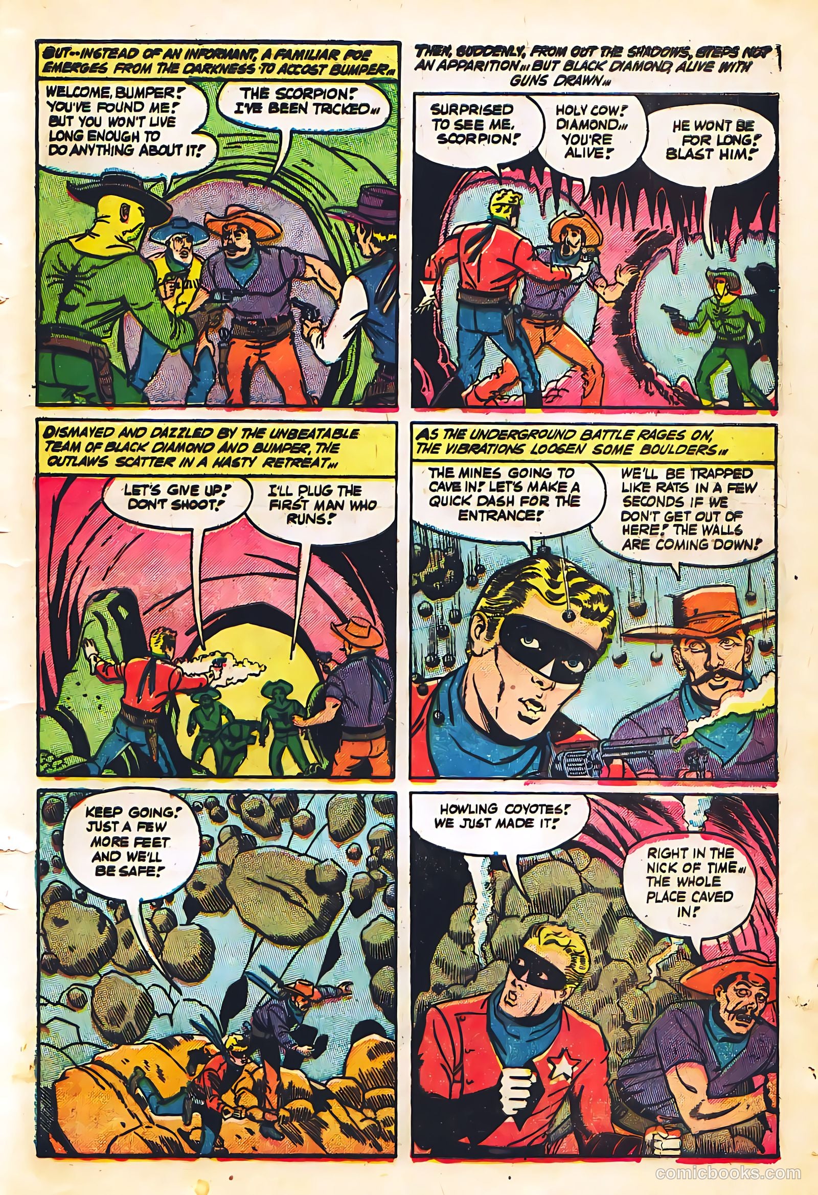 Black Diamond Western #57 (1955) — page 9