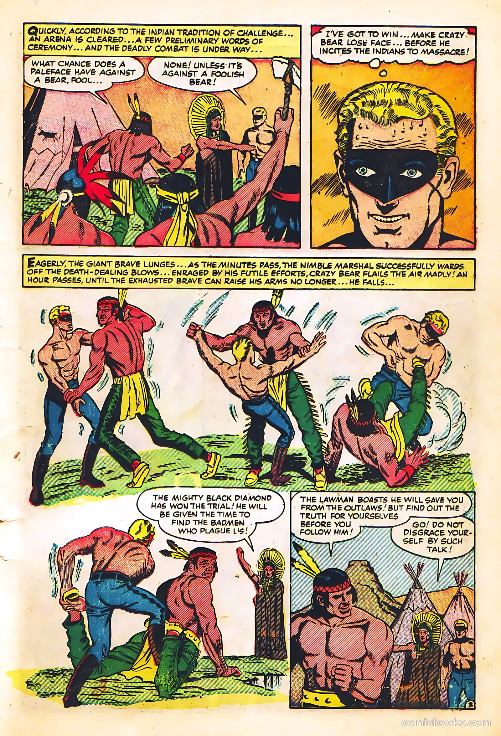 Black Diamond Western #57 (1955) — page 13