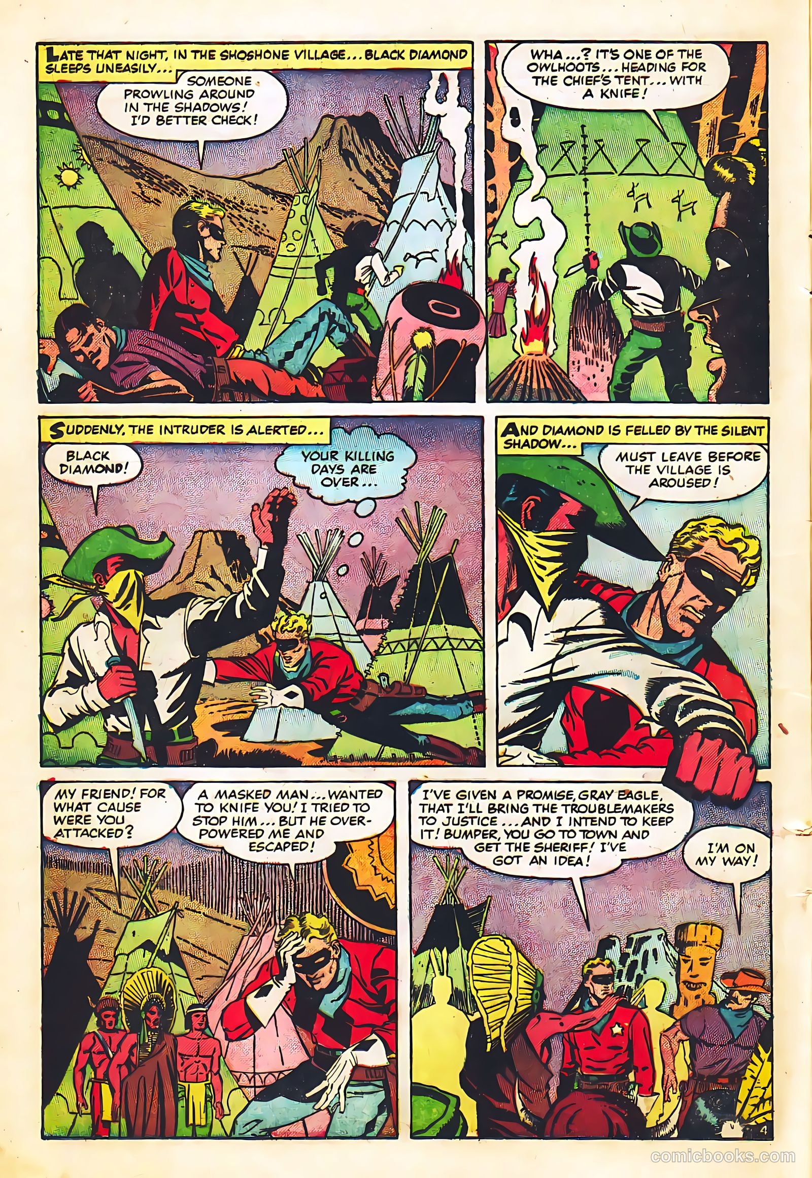 Black Diamond Western #57 (1955) — page 14
