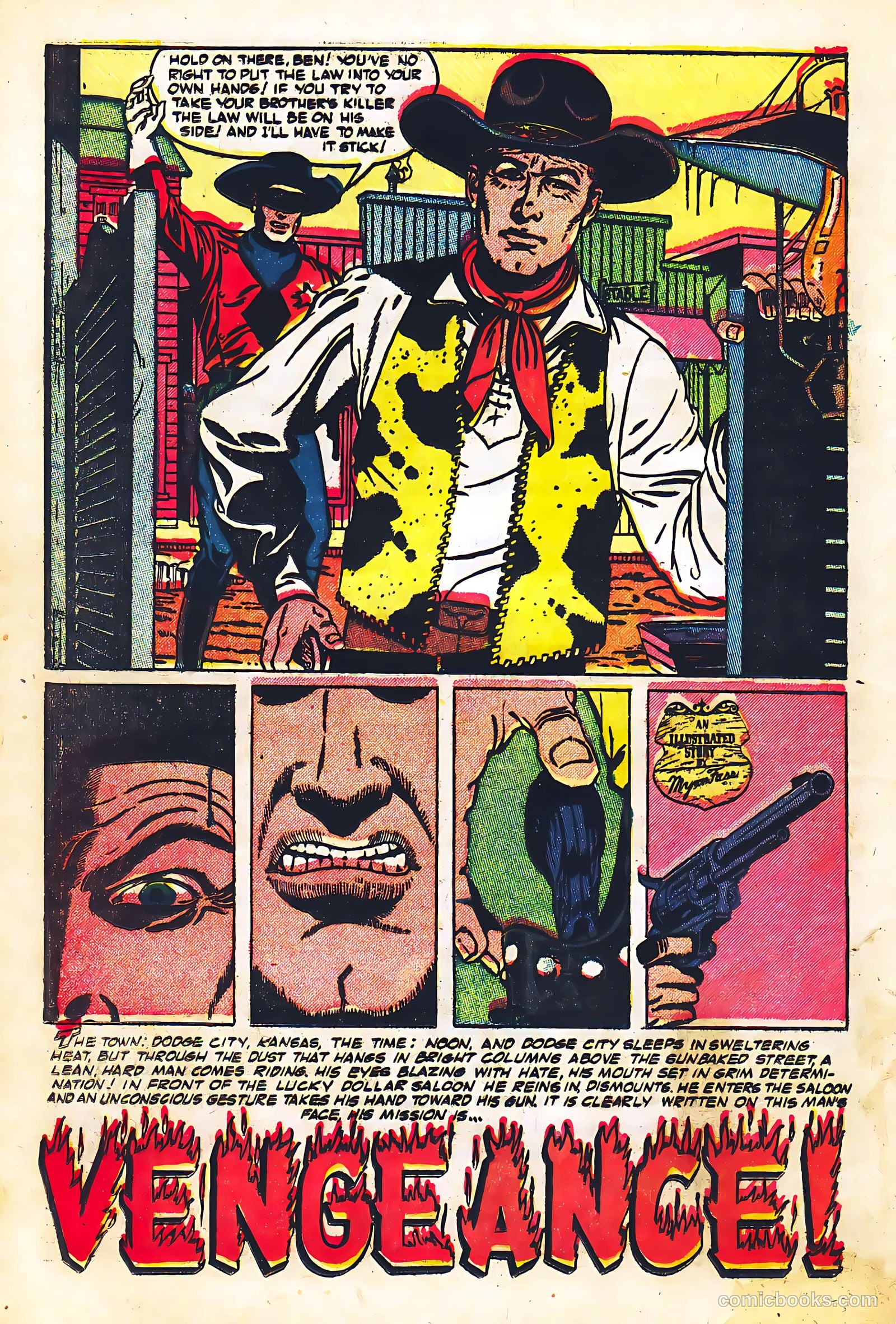 Black Diamond Western #57 (1955) — page 20