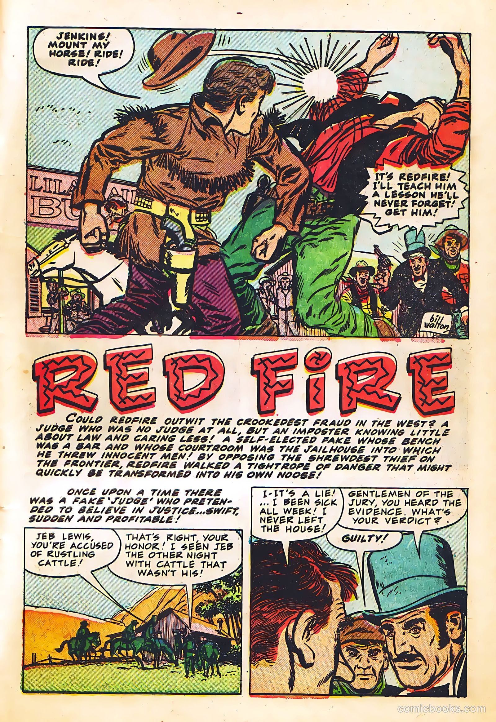 Black Diamond Western #57 (1955) — page 27