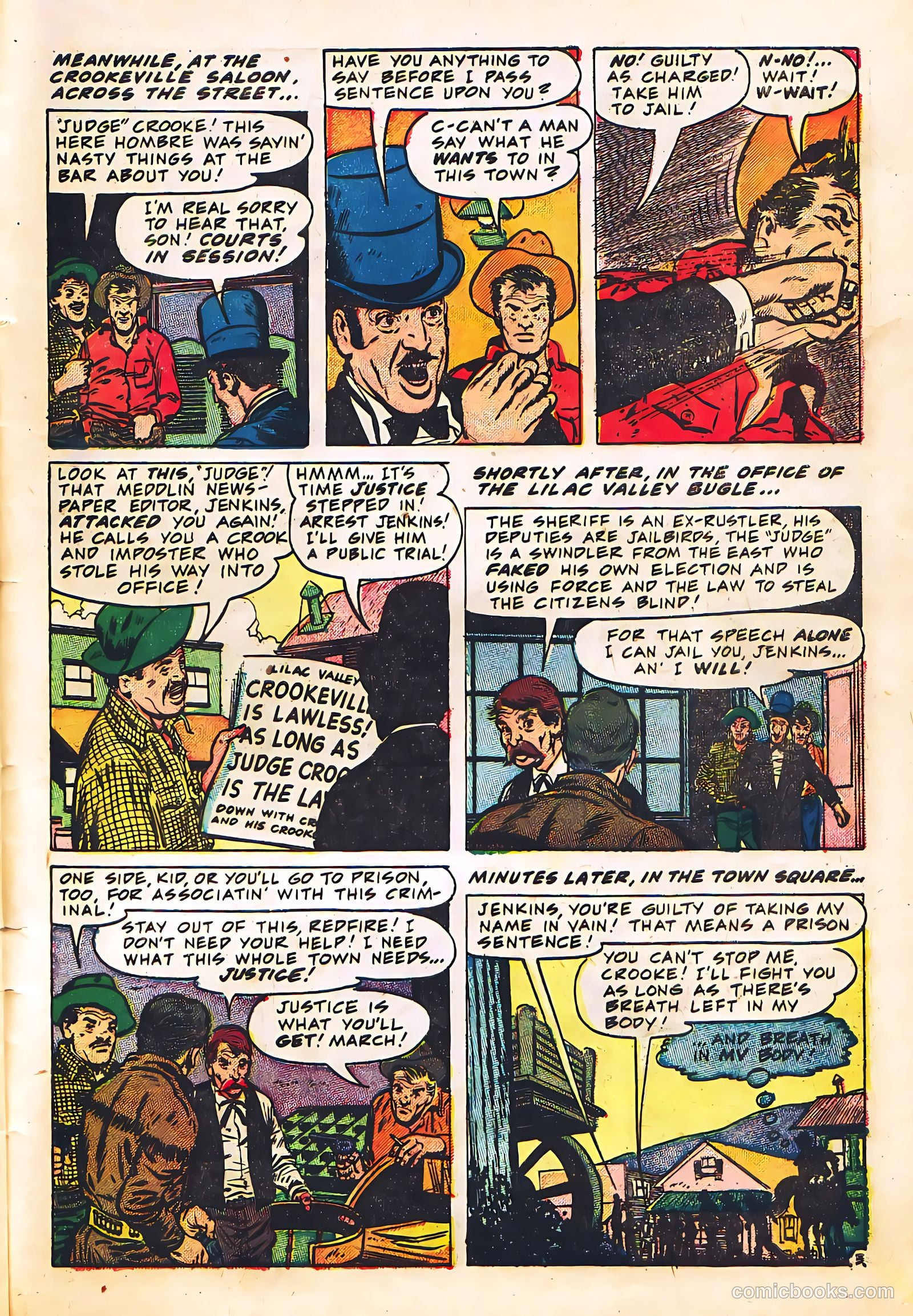 Black Diamond Western #57 (1955) — page 29