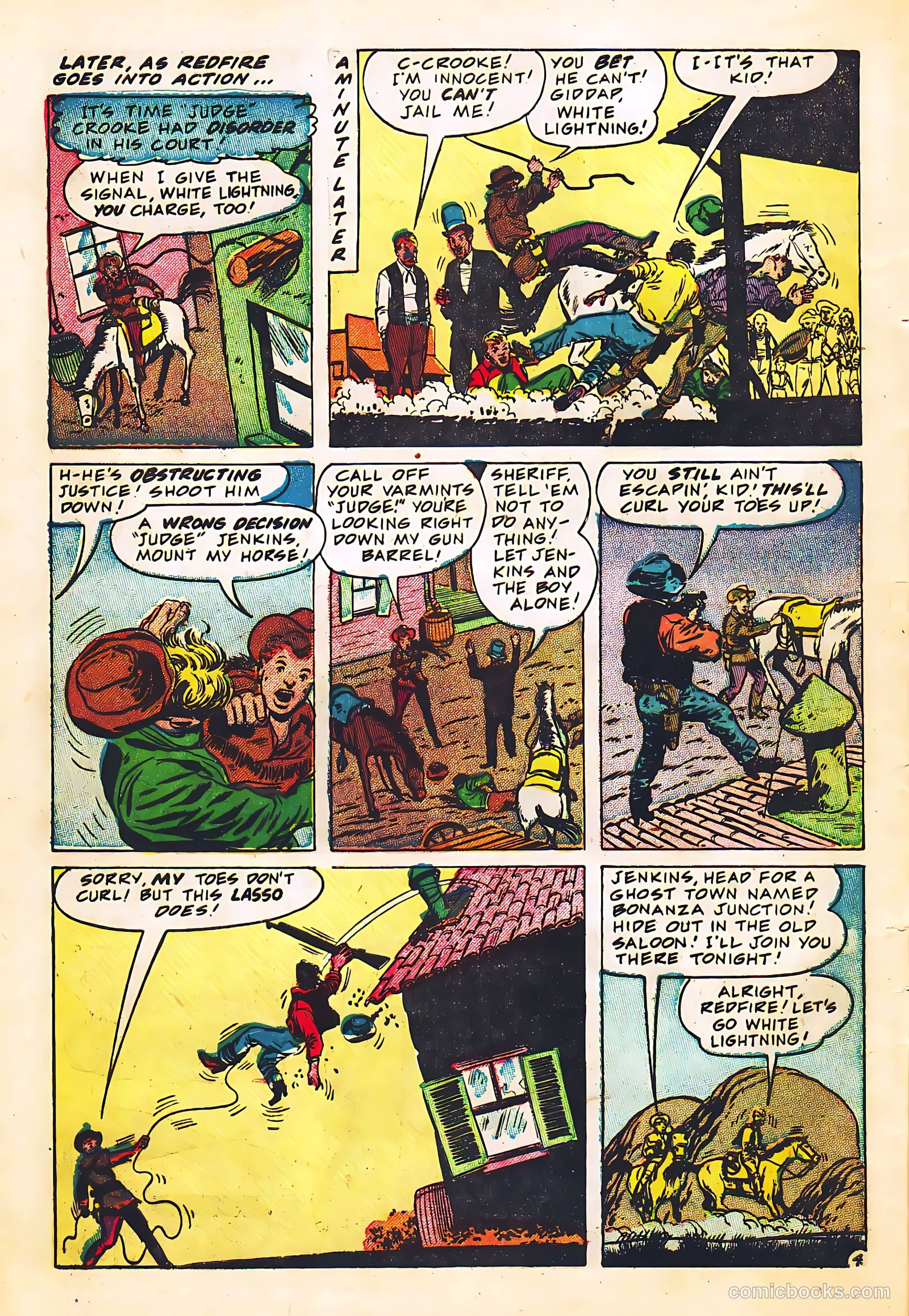 Black Diamond Western #57 (1955) — page 30