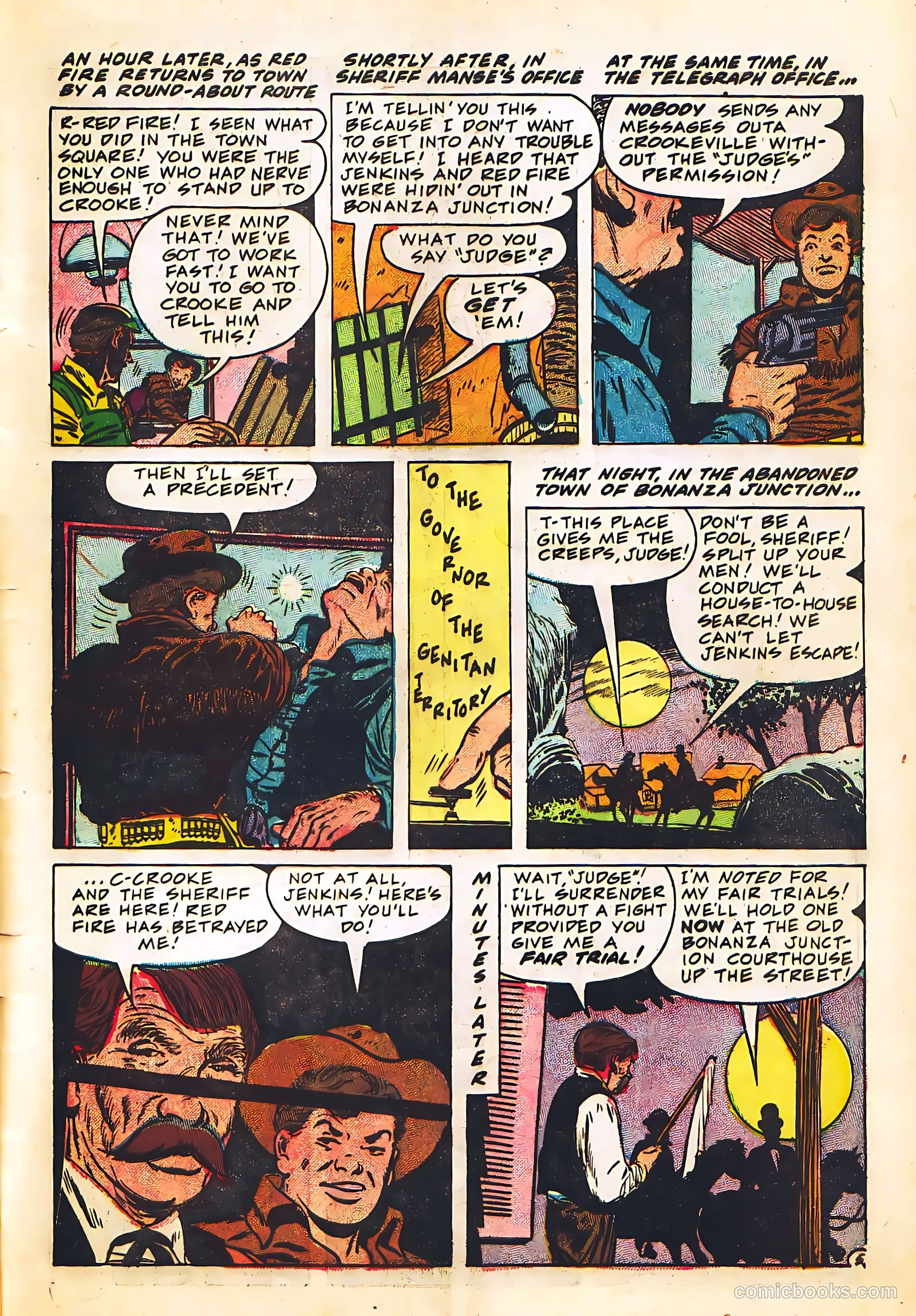 Black Diamond Western #57 (1955) — page 31
