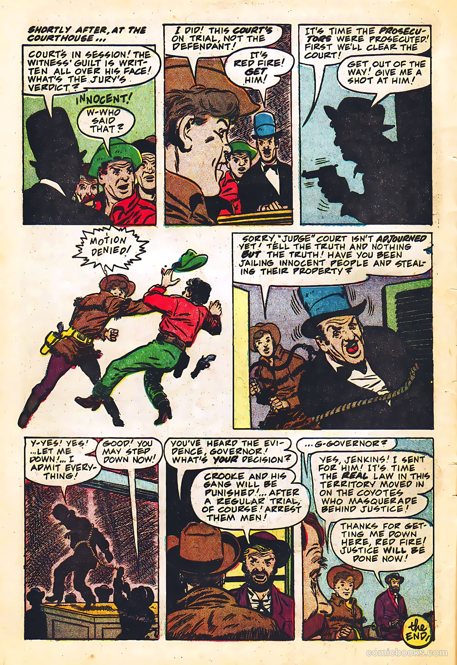 Black Diamond Western #57 (1955) — page 32