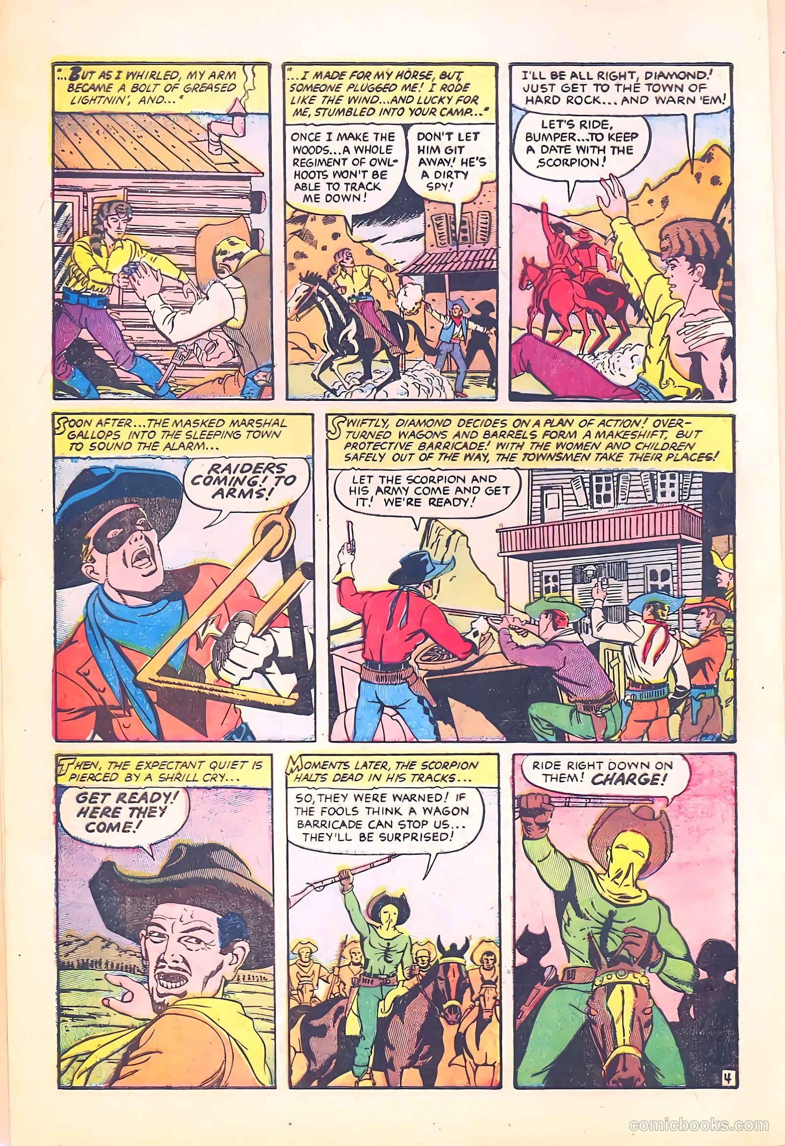 Black Diamond Western #58 (1955) — page 6