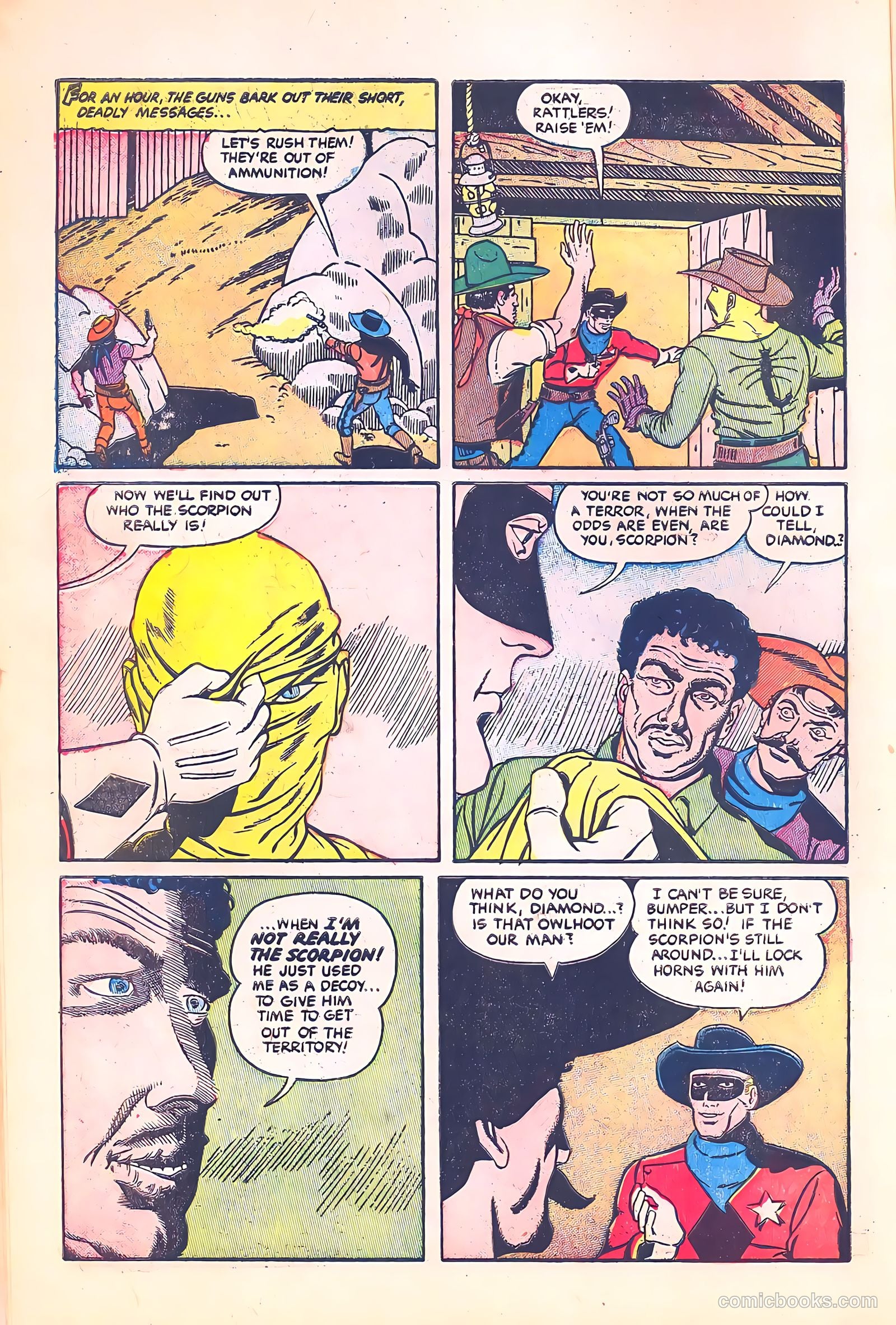 Black Diamond Western #58 (1955) — page 10