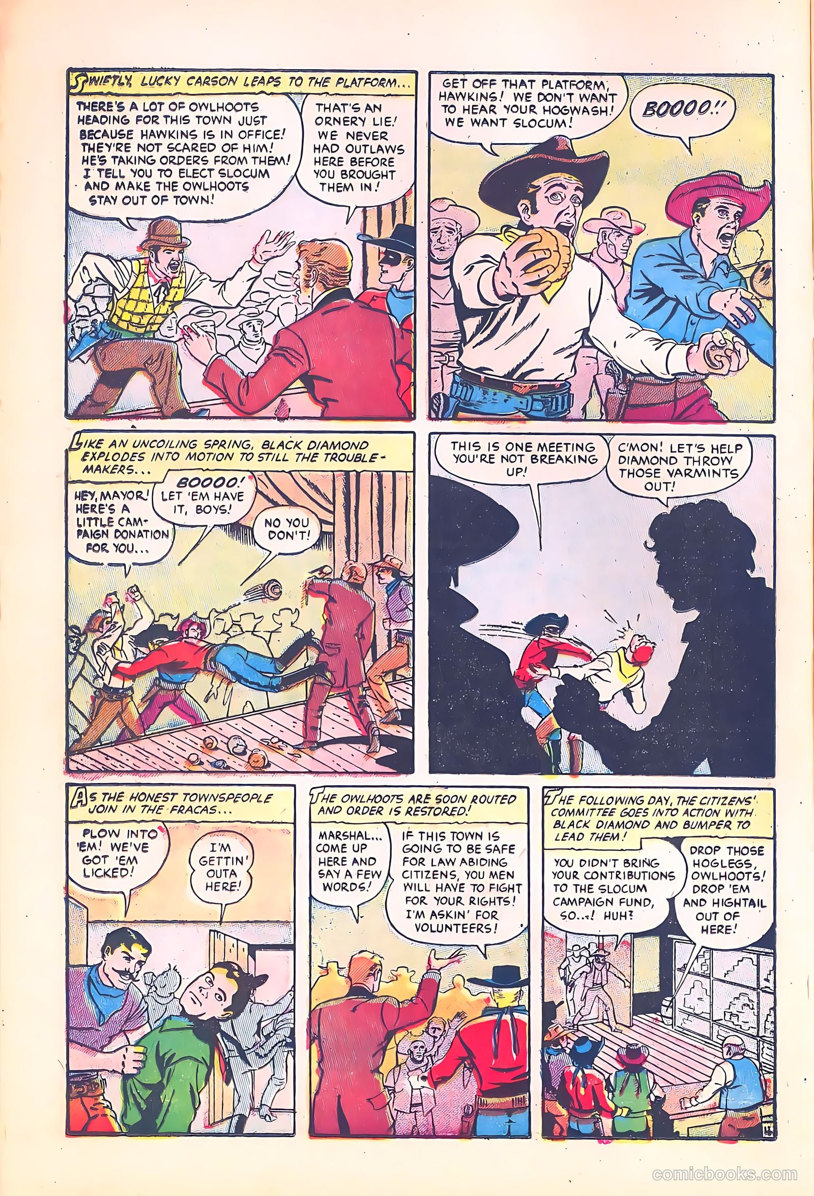 Black Diamond Western #58 (1955) — page 14