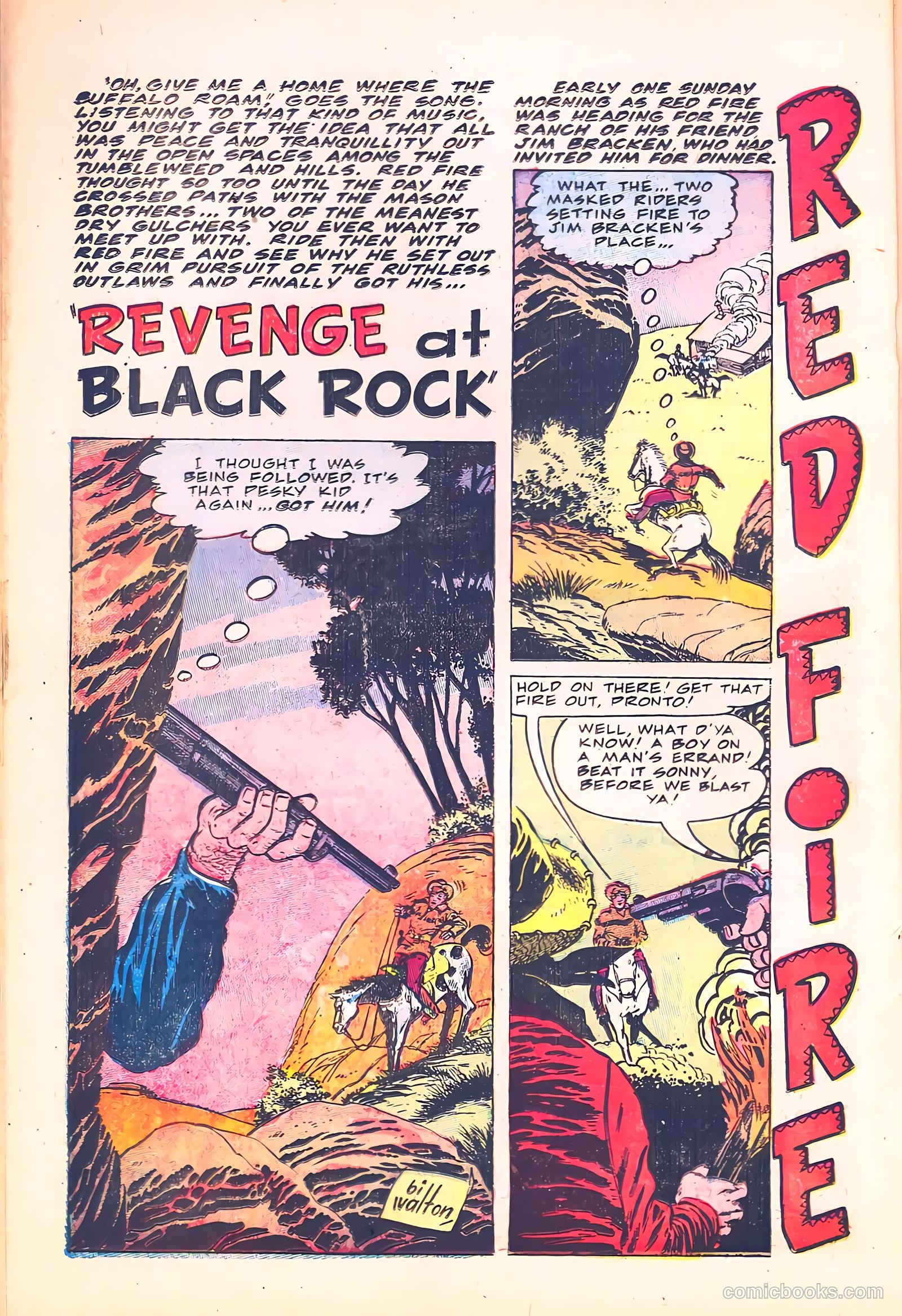 Black Diamond Western #58 (1955) — page 20