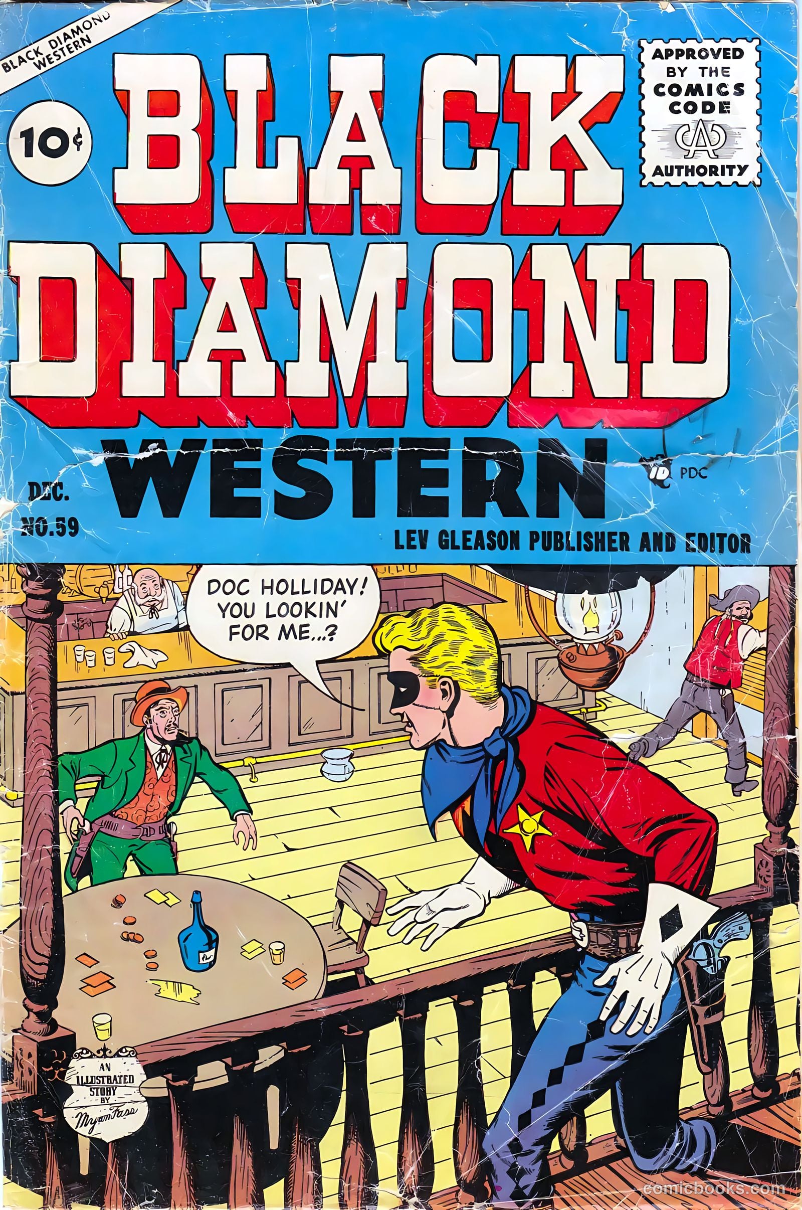 Black Diamond Western #59 (1955) — page 1