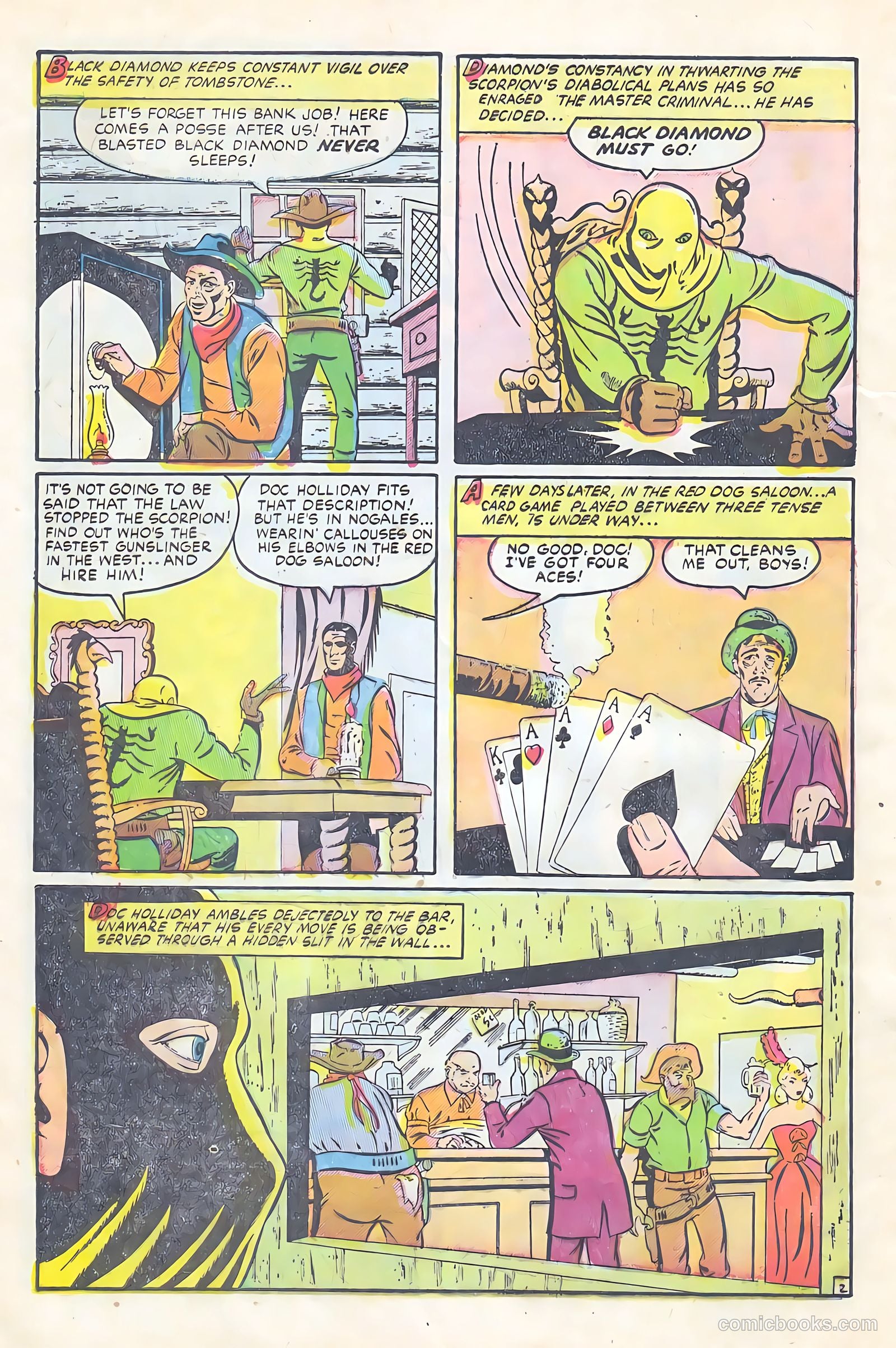 Black Diamond Western #59 (1955) — page 4