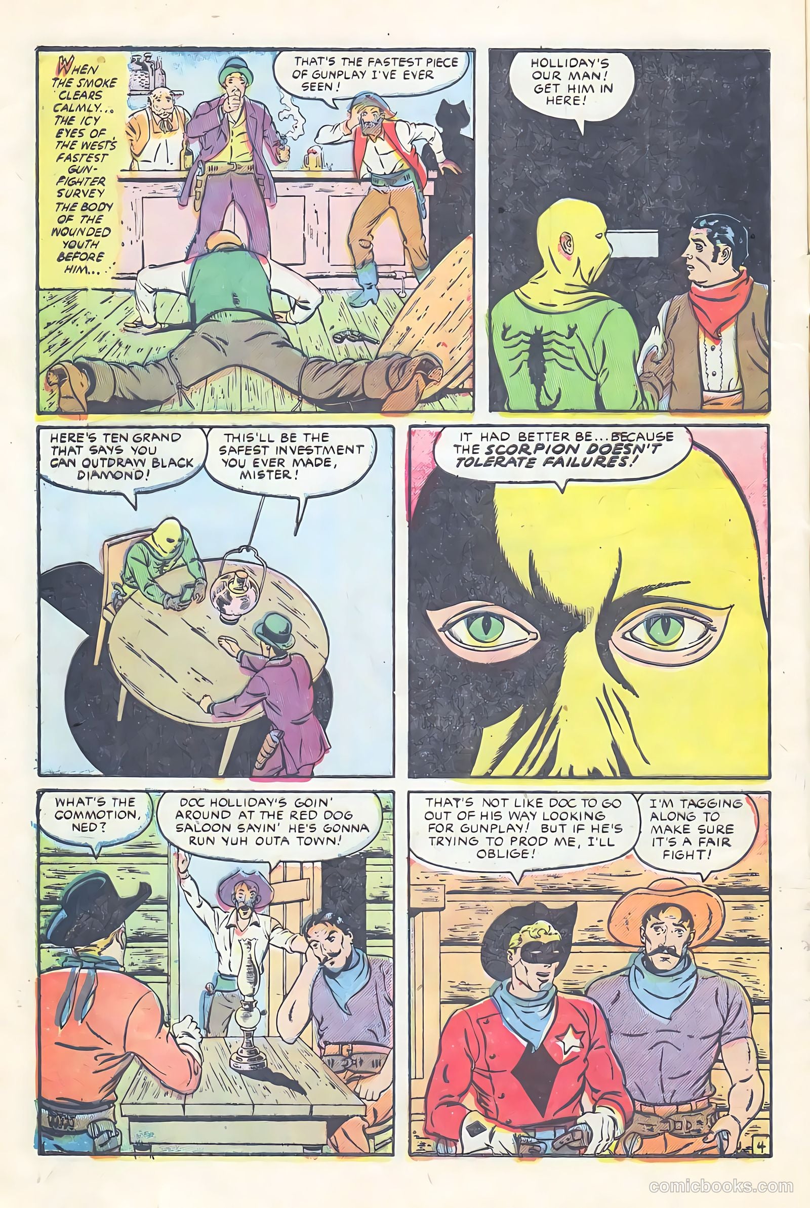 Black Diamond Western #59 (1955) — page 6