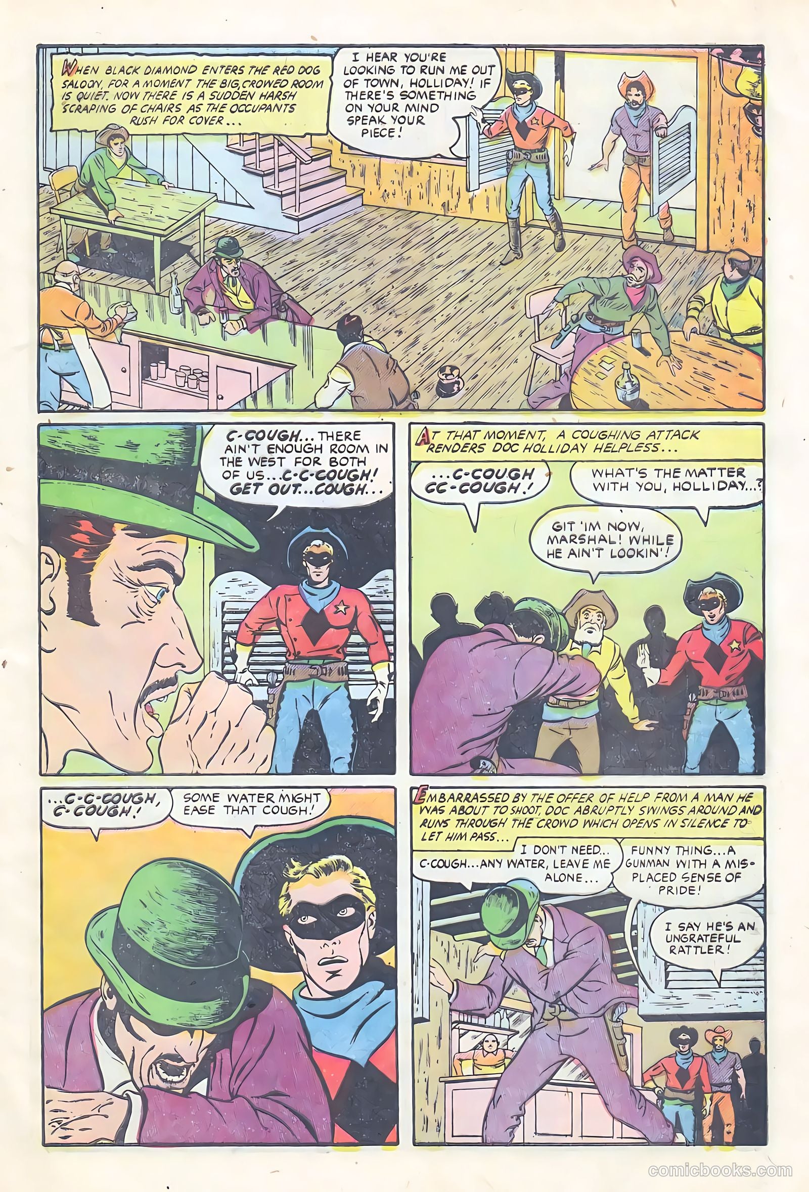 Black Diamond Western #59 (1955) — page 7
